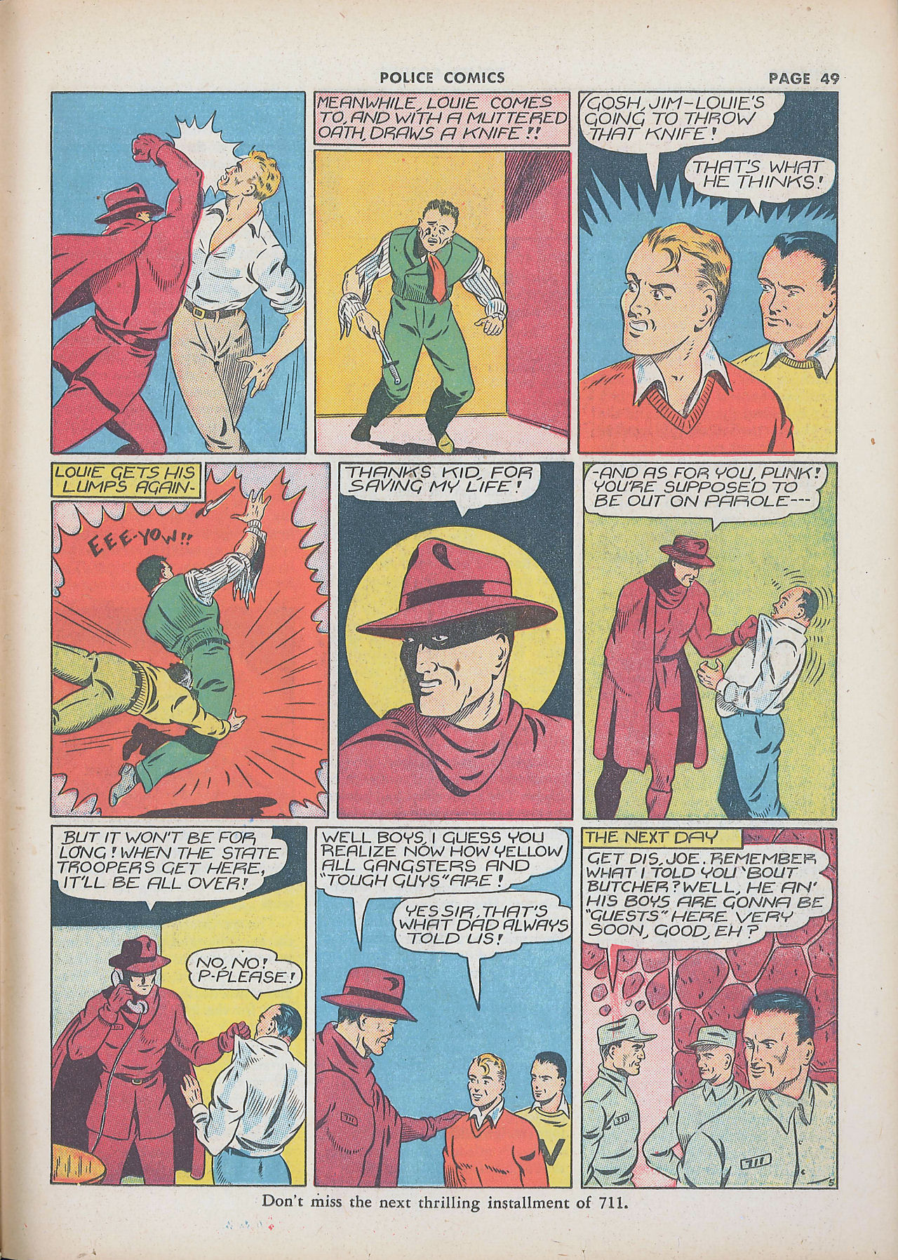 Read online Police Comics comic -  Issue #8 - 53