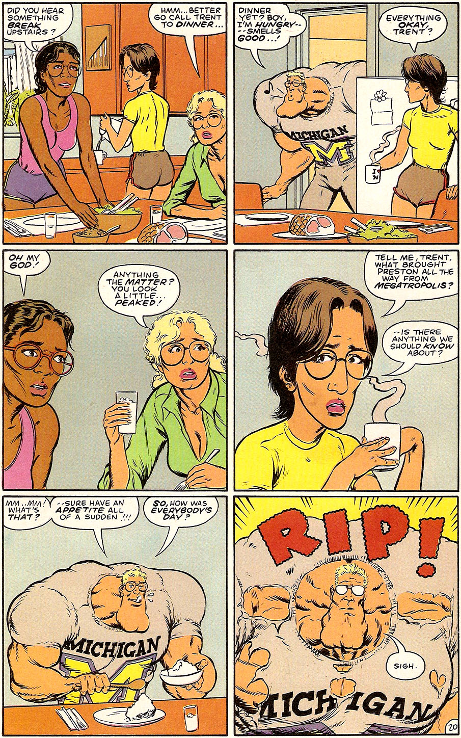 Read online The Return Of Megaton Man comic -  Issue #1 - 22