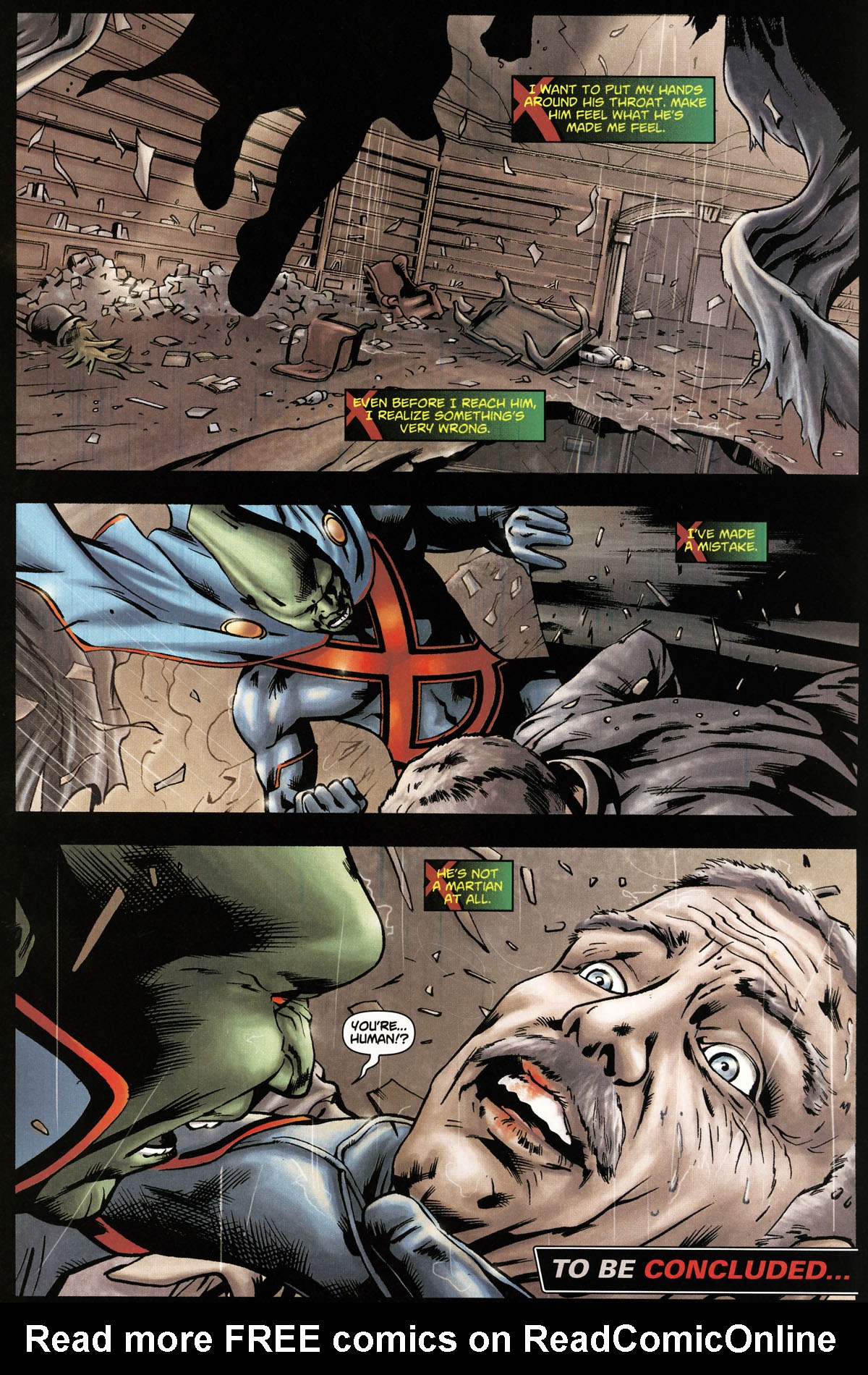Read online Martian Manhunter (2006) comic -  Issue #7 - 22