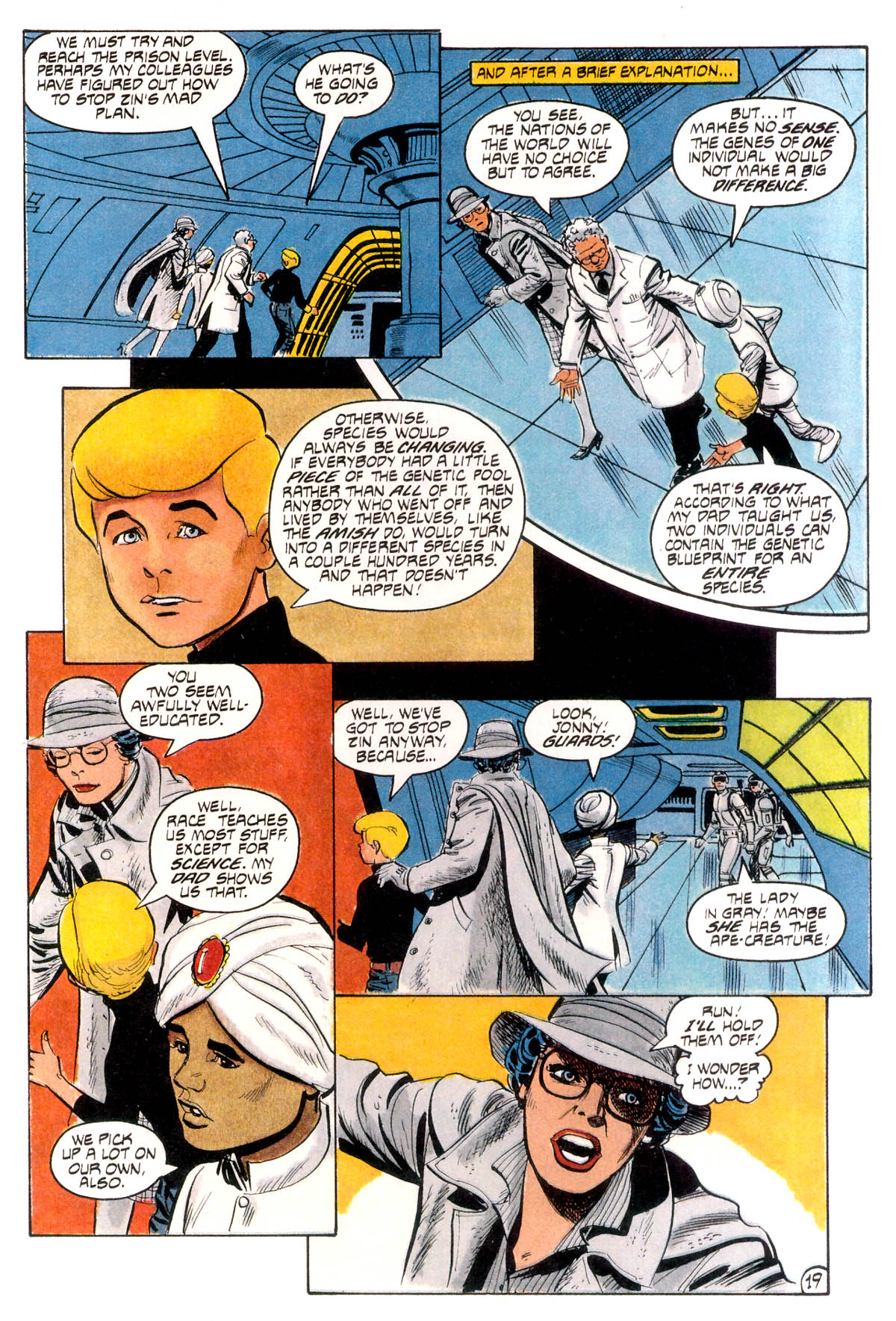 Read online Jonny Quest comic -  Issue #7 - 22