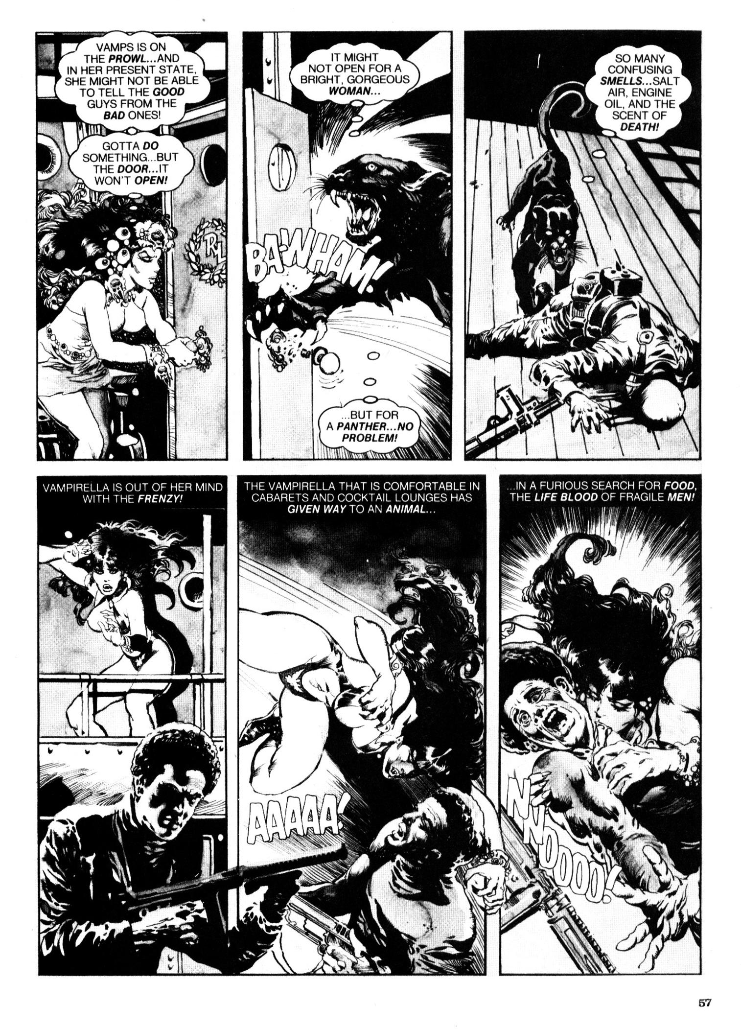 Read online Vampirella (1969) comic -  Issue #112 - 57