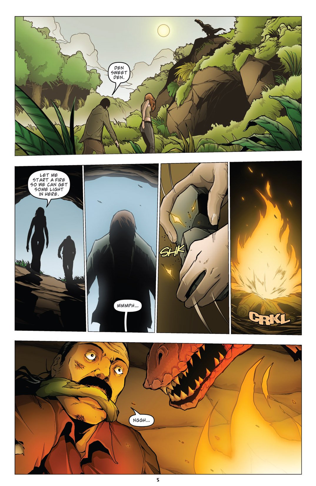 Read online Jurassic Park: Dangerous Games comic -  Issue #4 - 8