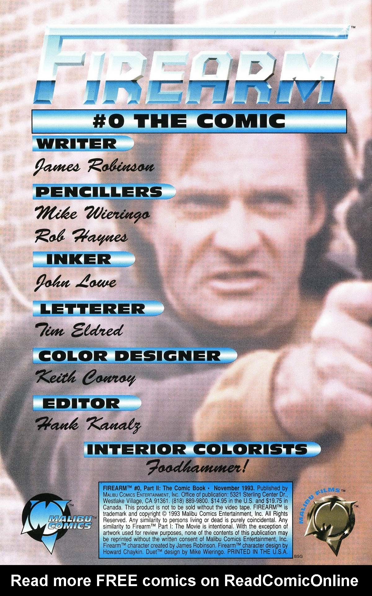 Read online Firearm comic -  Issue #0 - 2