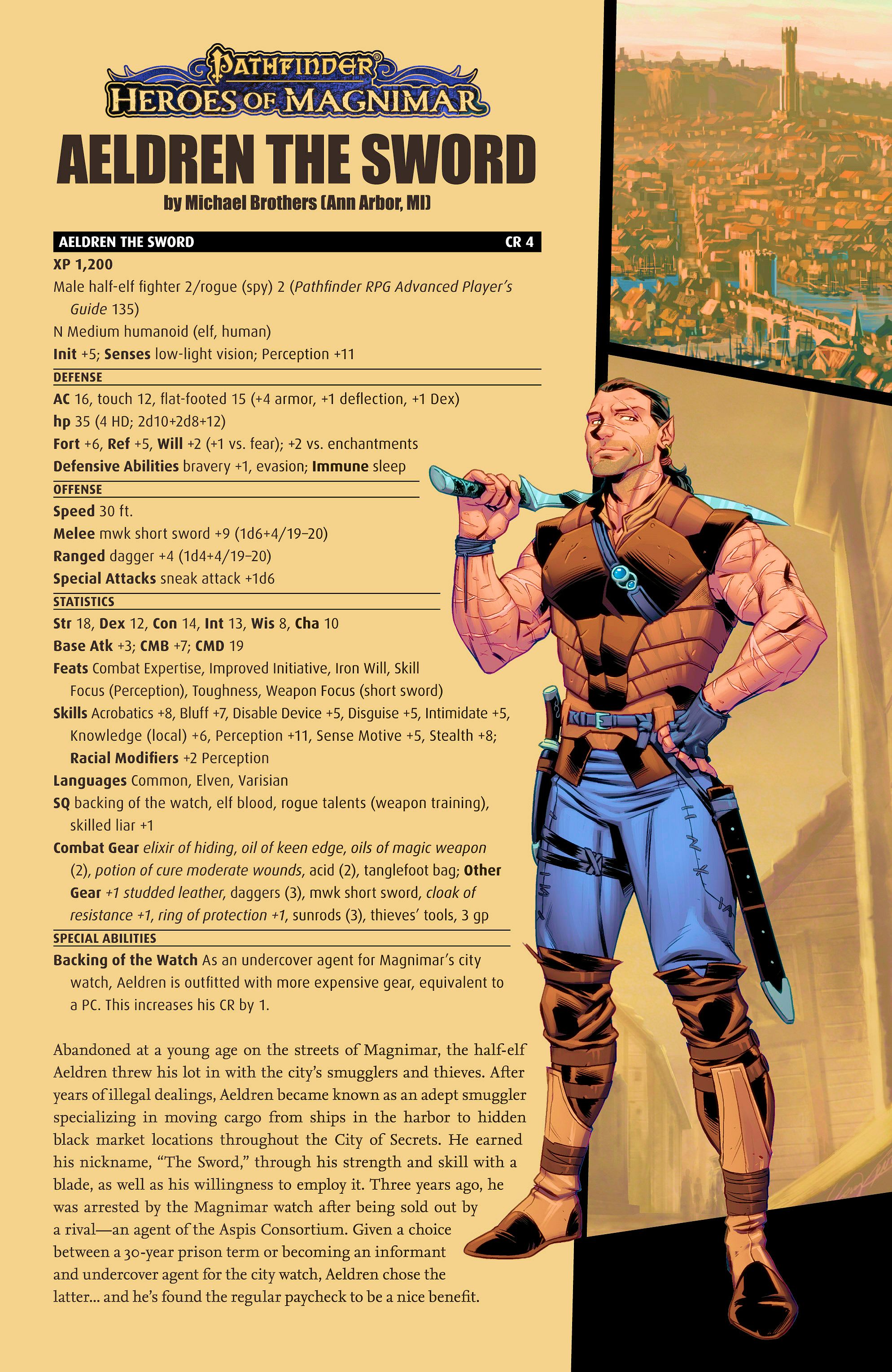 Read online Pathfinder: City of Secrets comic -  Issue #3 - 31