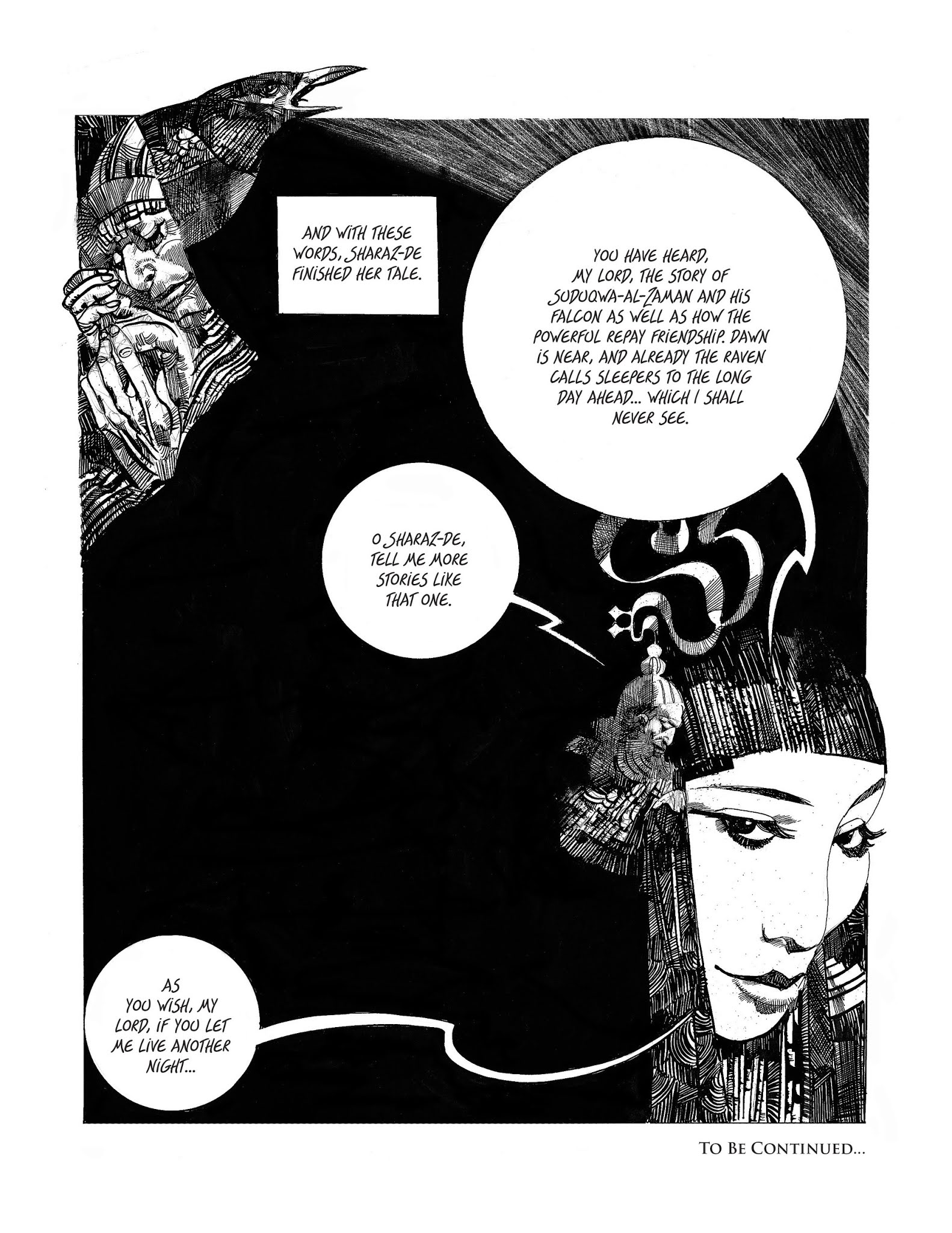 Read online Sharaz-De comic -  Issue #1 - 40