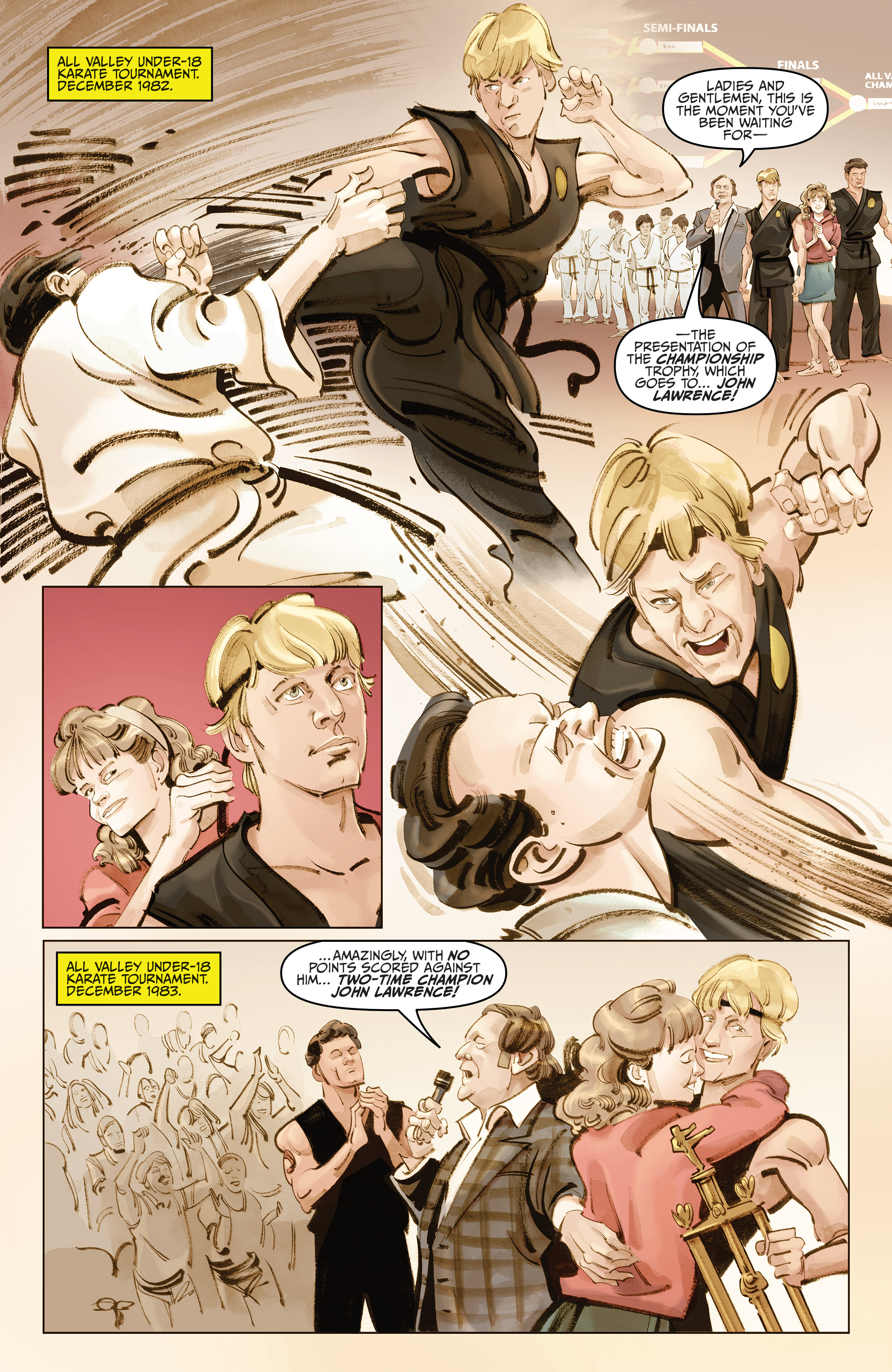 Read online Cobra Kai: The Karate Kid Saga Continues comic -  Issue #1 - 10