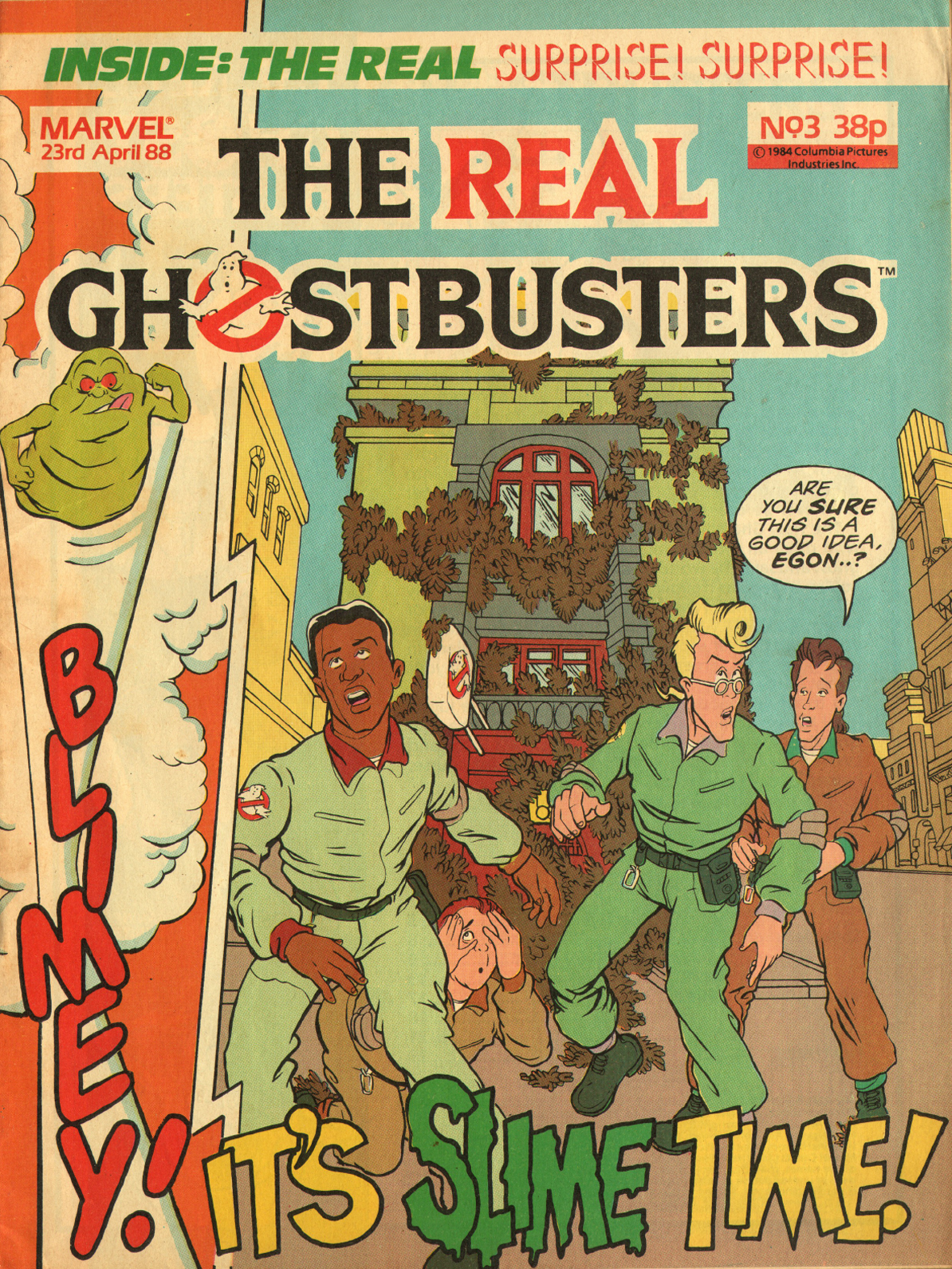 Read online The Real Ghostbusters comic -  Issue #3 - 1