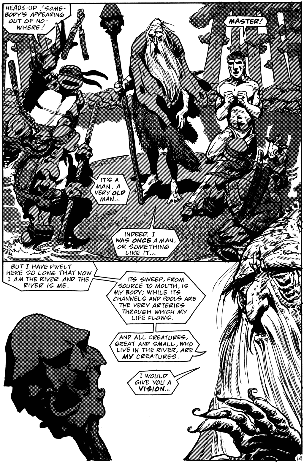 Read online Teenage Mutant Ninja Turtles (1984) comic -  Issue #26 - 16
