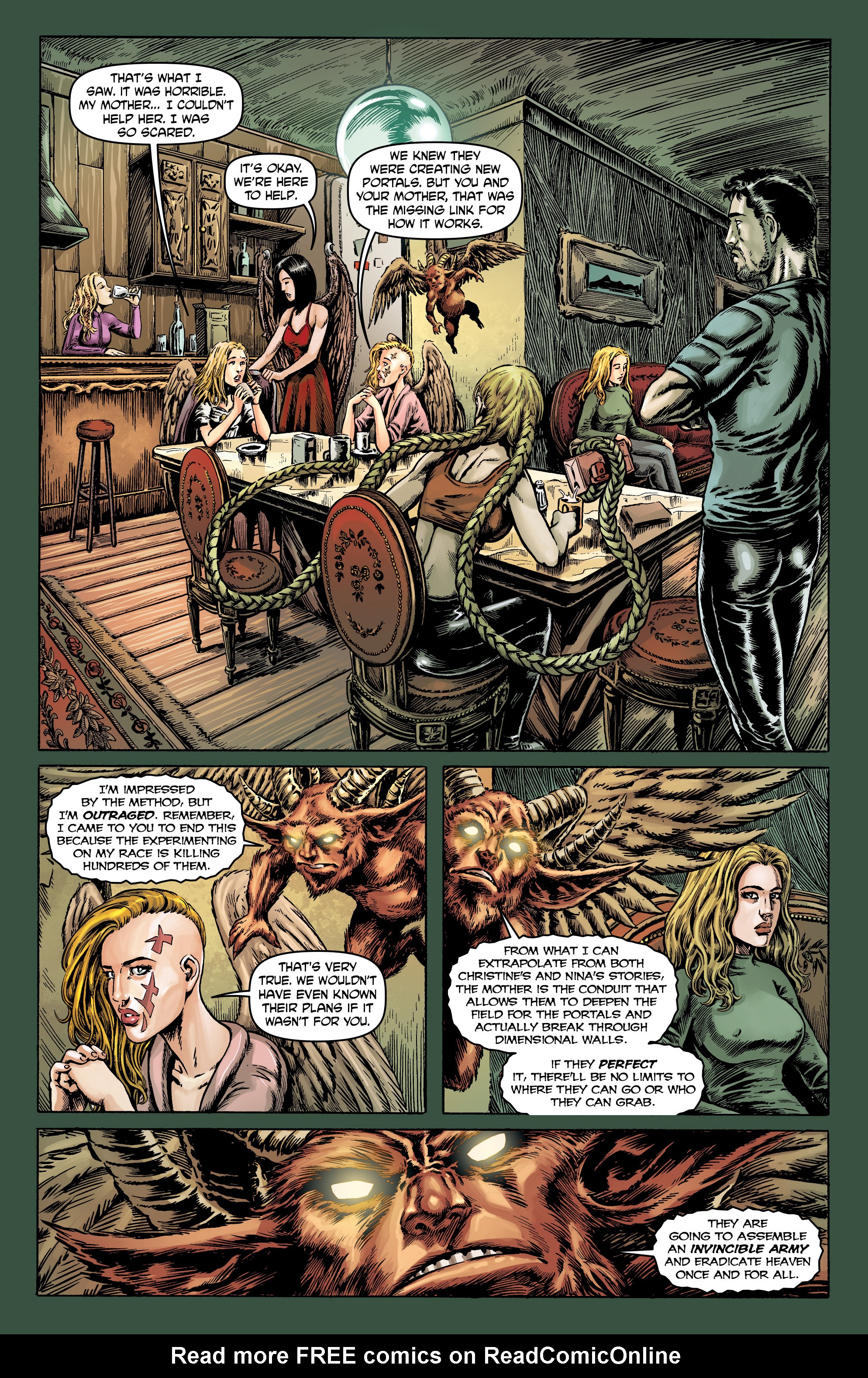 Read online UnHoly comic -  Issue #3 - 11