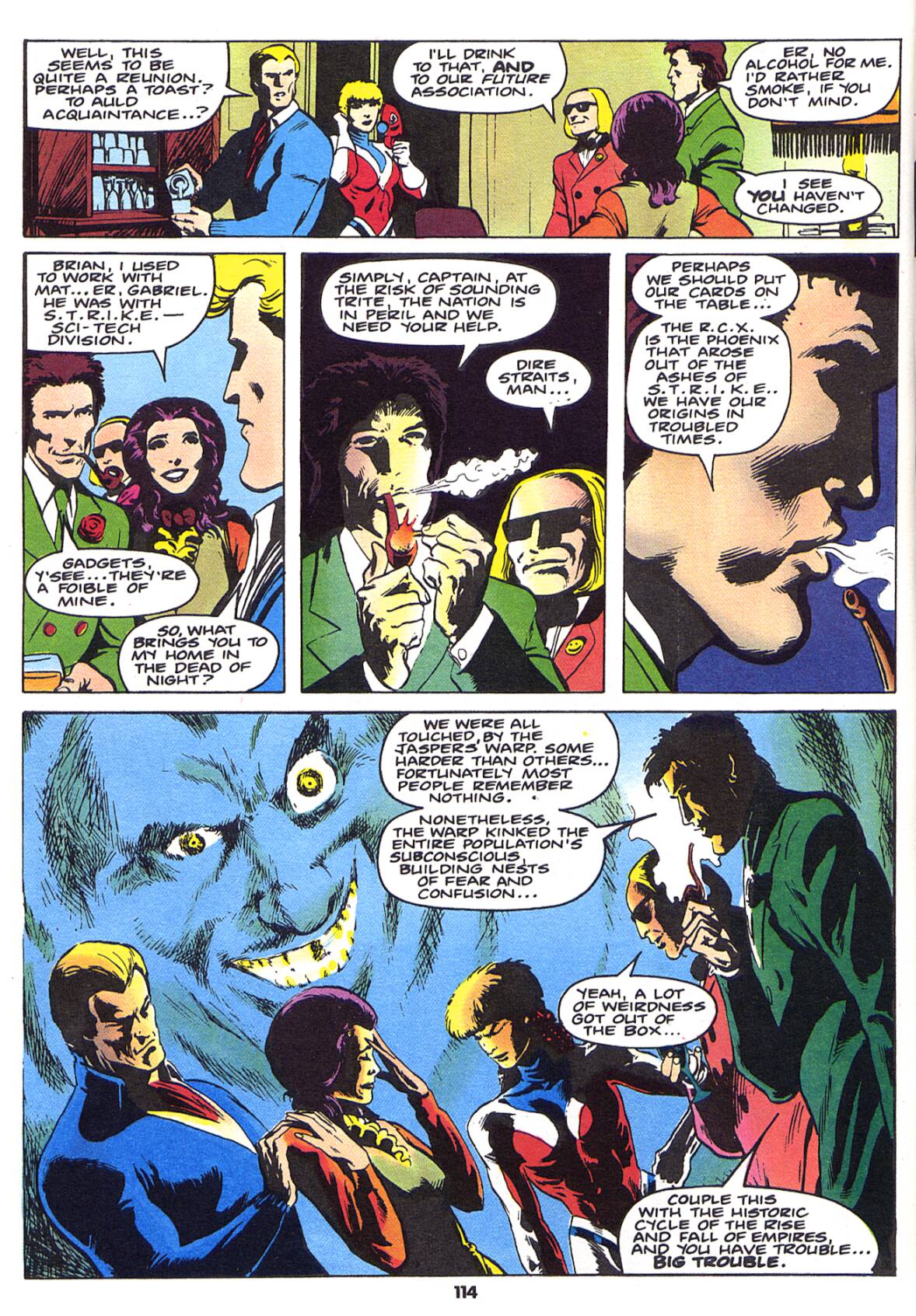 Read online Captain Britain (1988) comic -  Issue # TPB - 114
