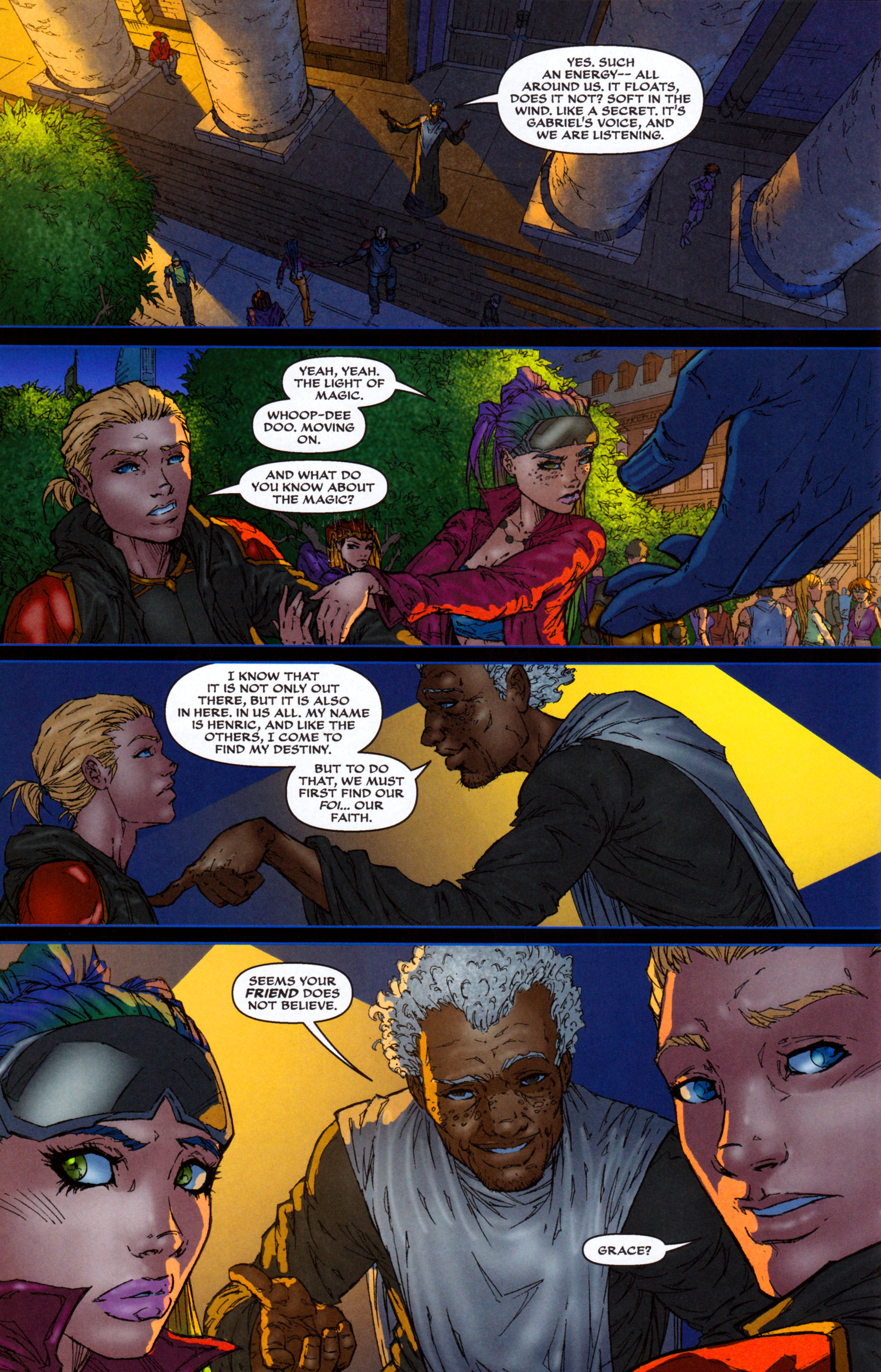 Read online Michael Turner's Soulfire (2013) comic -  Issue #1 - 21
