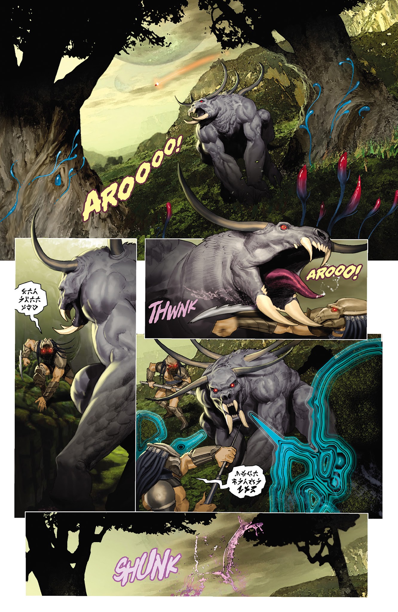 Read online Alien vs. Predator: Fire and Stone comic -  Issue #1 - 3