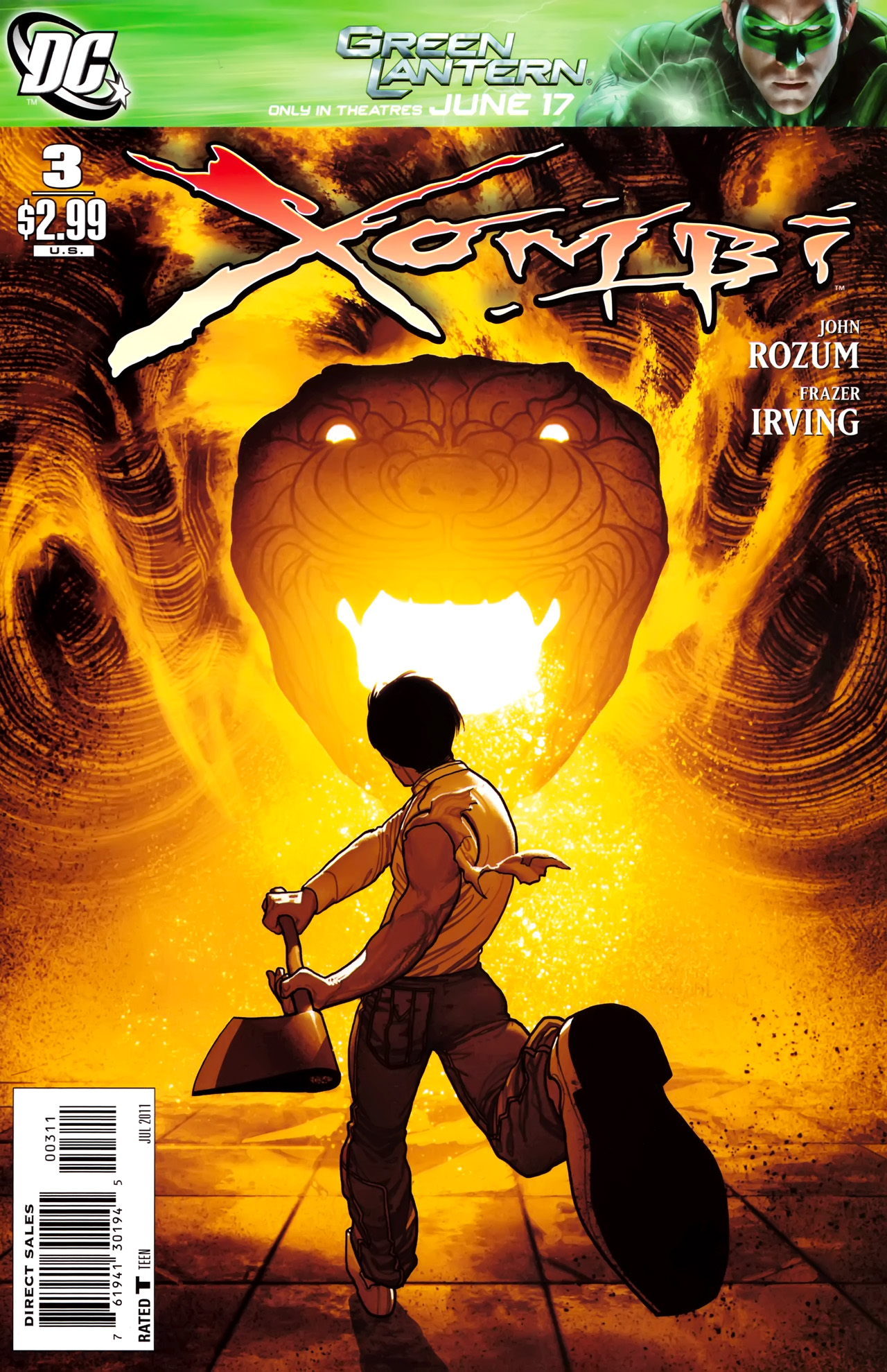 Read online Xombi (2011) comic -  Issue #3 - 2
