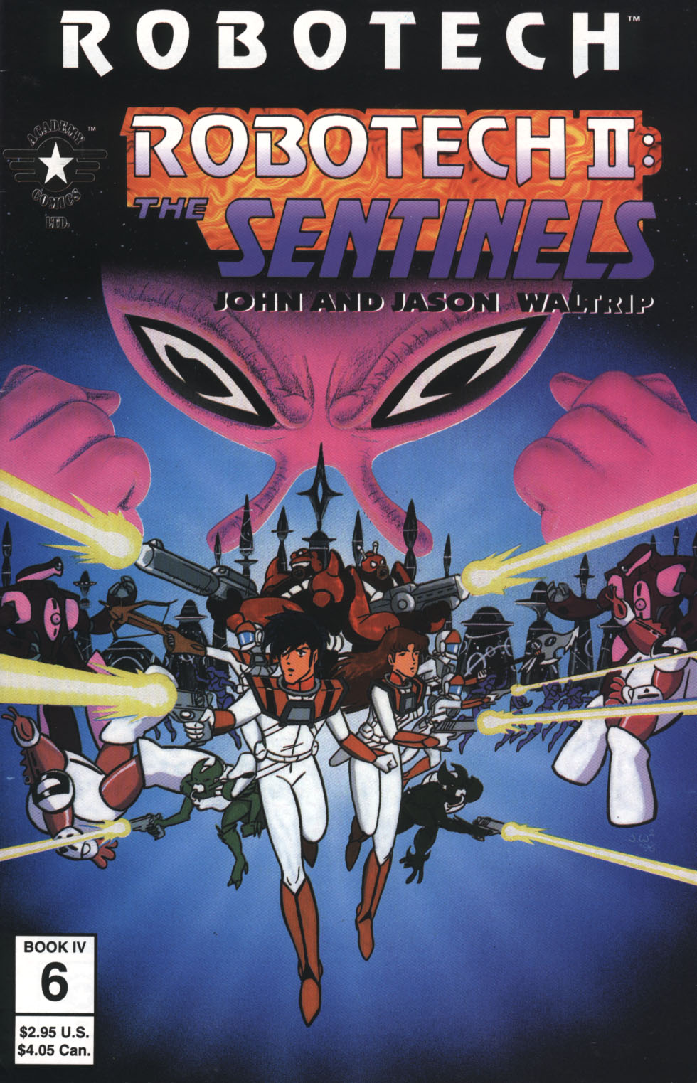 Read online Robotech II: The Sentinels comic -  Issue #6 - 1