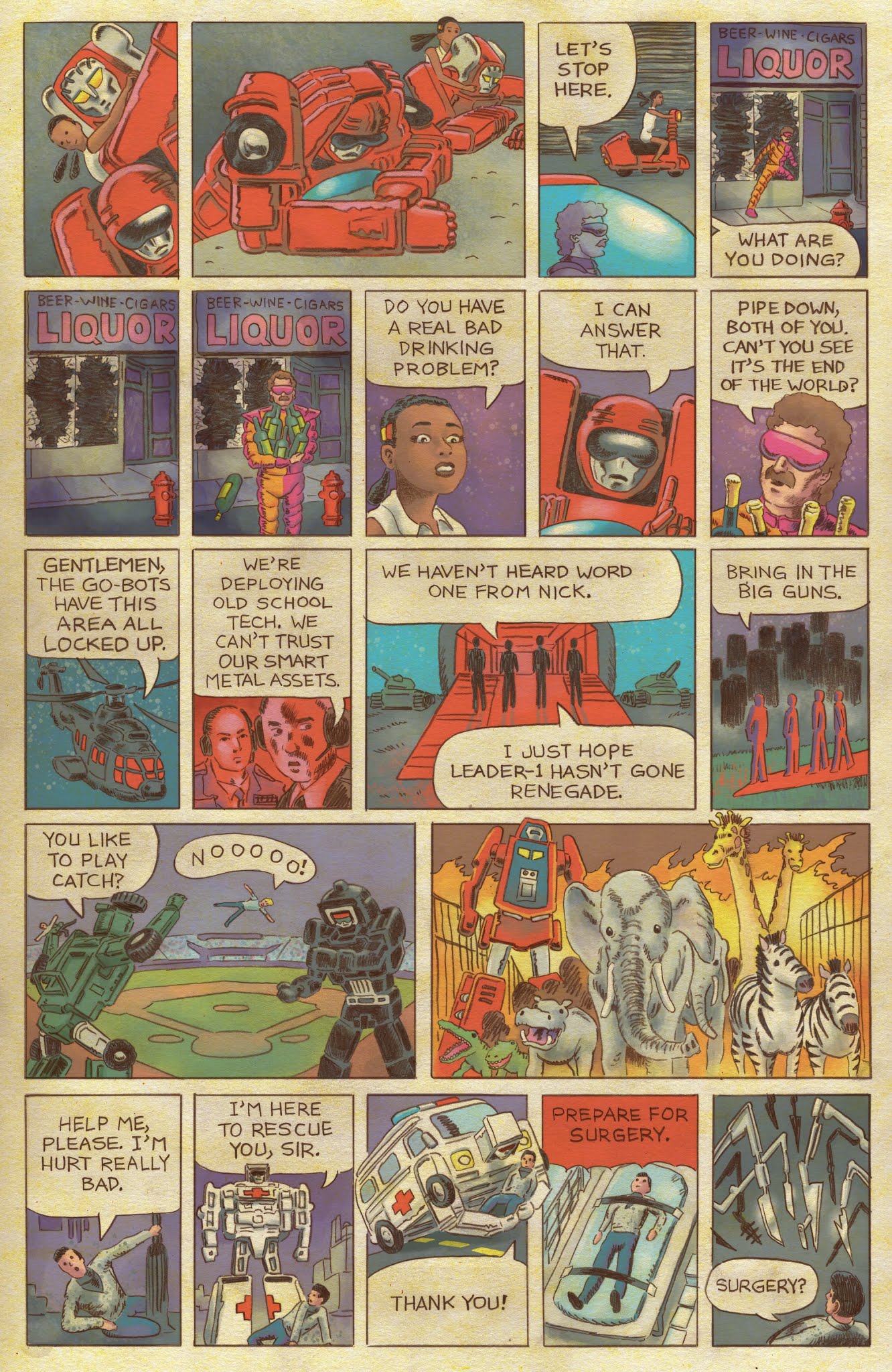 Read online Go-Bots comic -  Issue #2 - 10