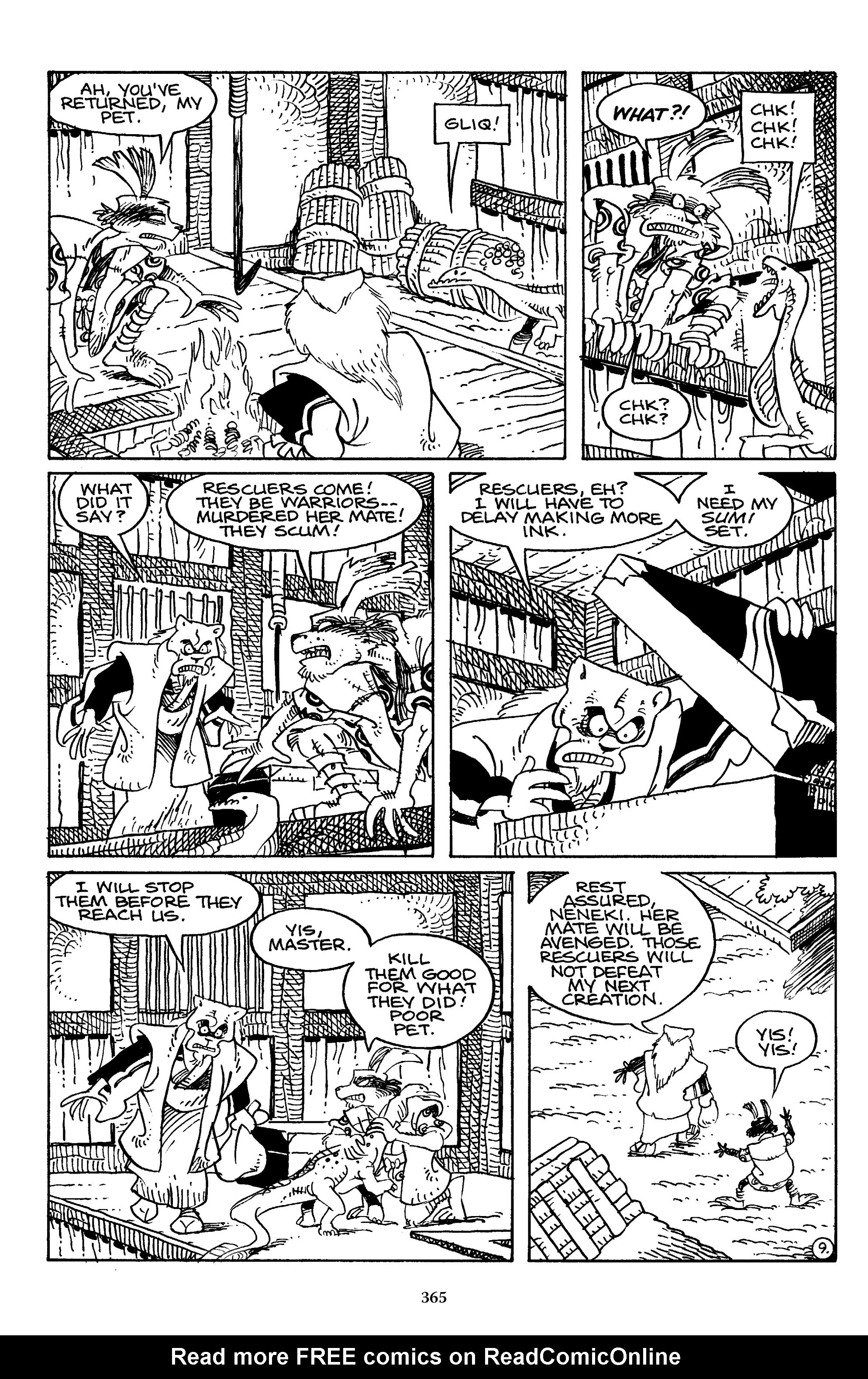 Read online The Usagi Yojimbo Saga comic -  Issue # TPB 4 - 362