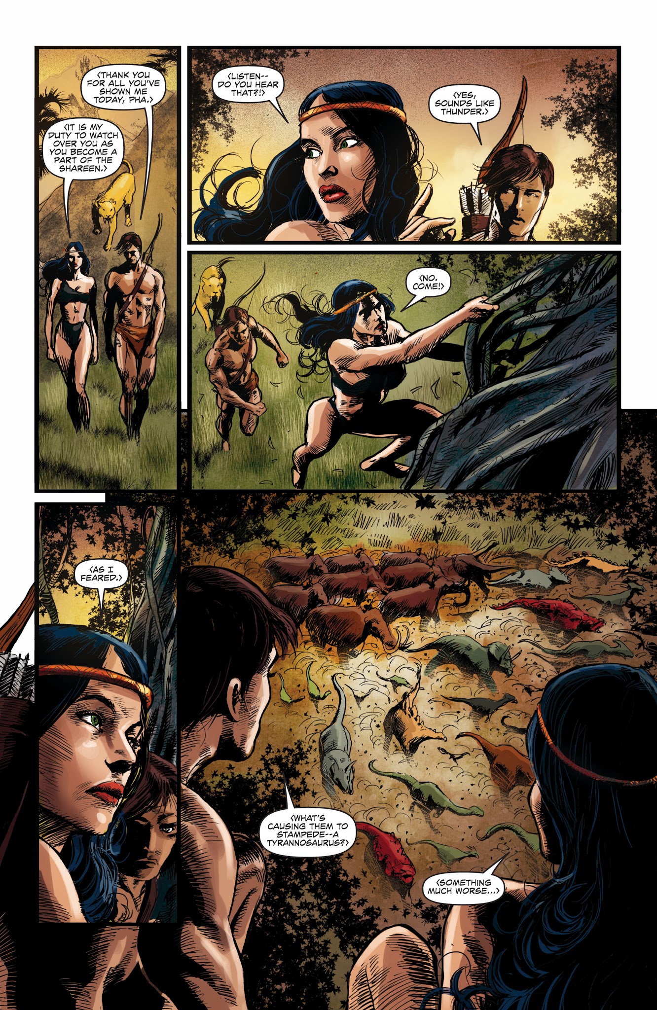 Read online Thun'da comic -  Issue # TPB - 73