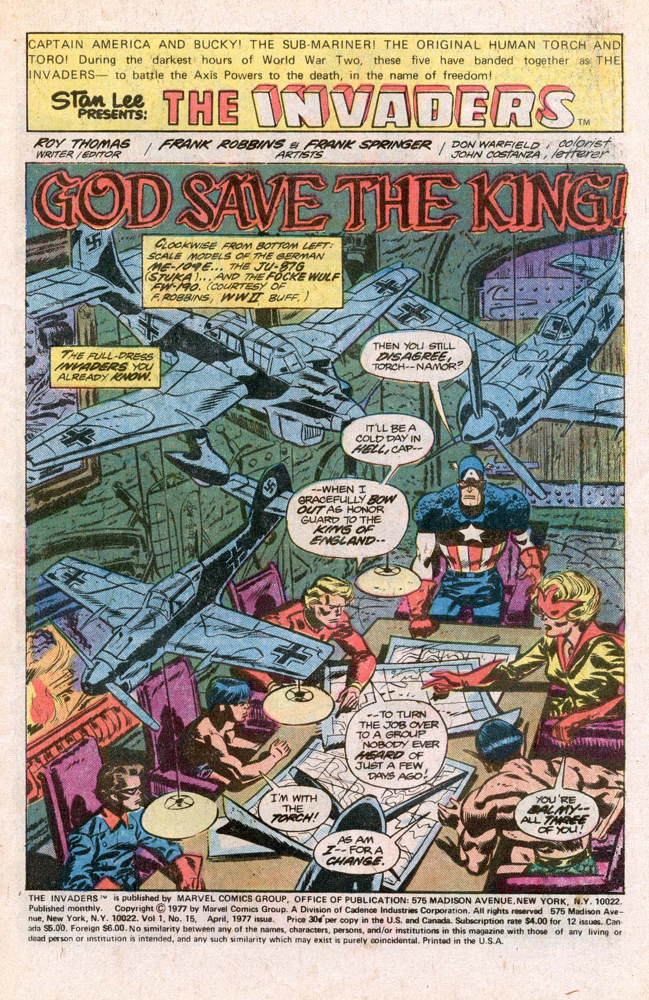 Read online The Invaders (1975) comic -  Issue #15 - 3