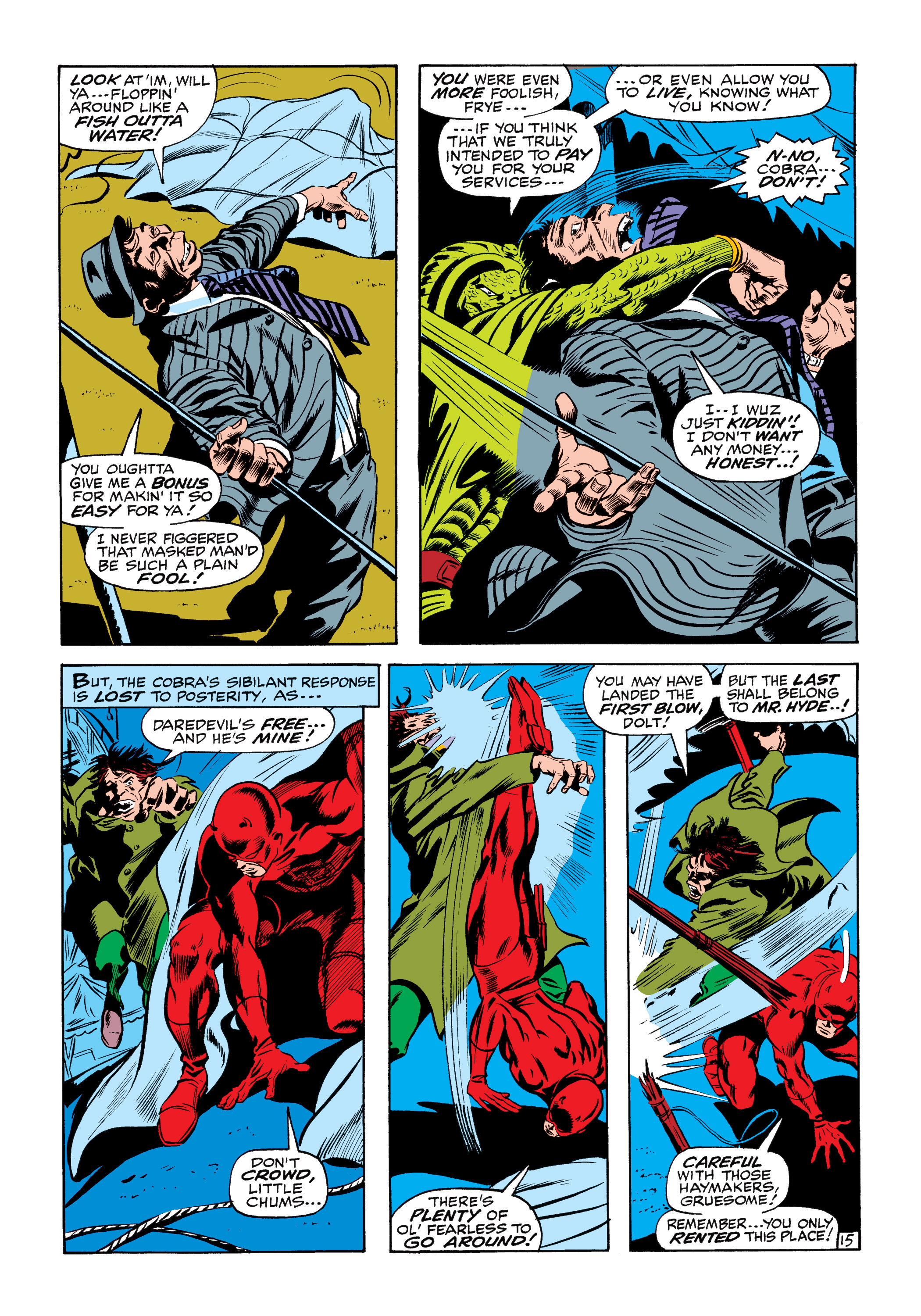 Read online Marvel Masterworks: Daredevil comic -  Issue # TPB 6 (Part 2) - 68