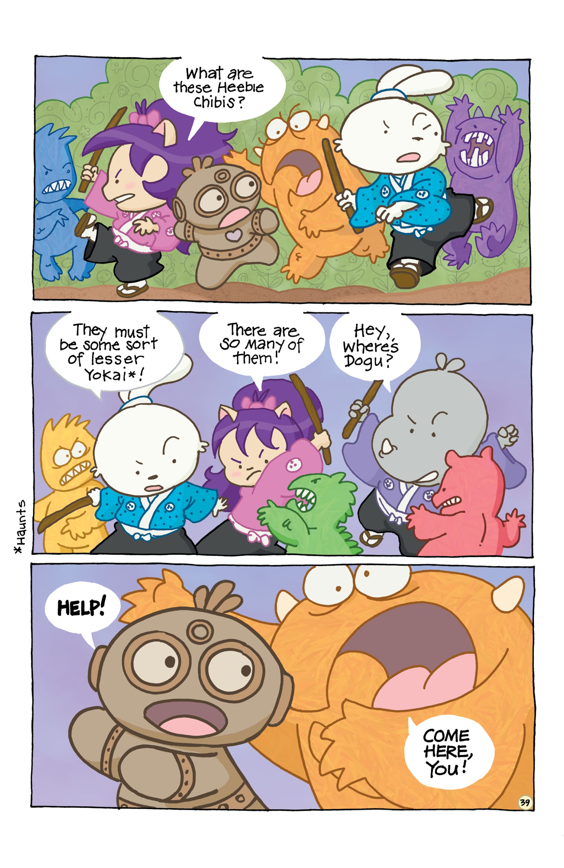 Read online Chibi-Usagi: Attack of the Heebie Chibis comic -  Issue # TPB - 43
