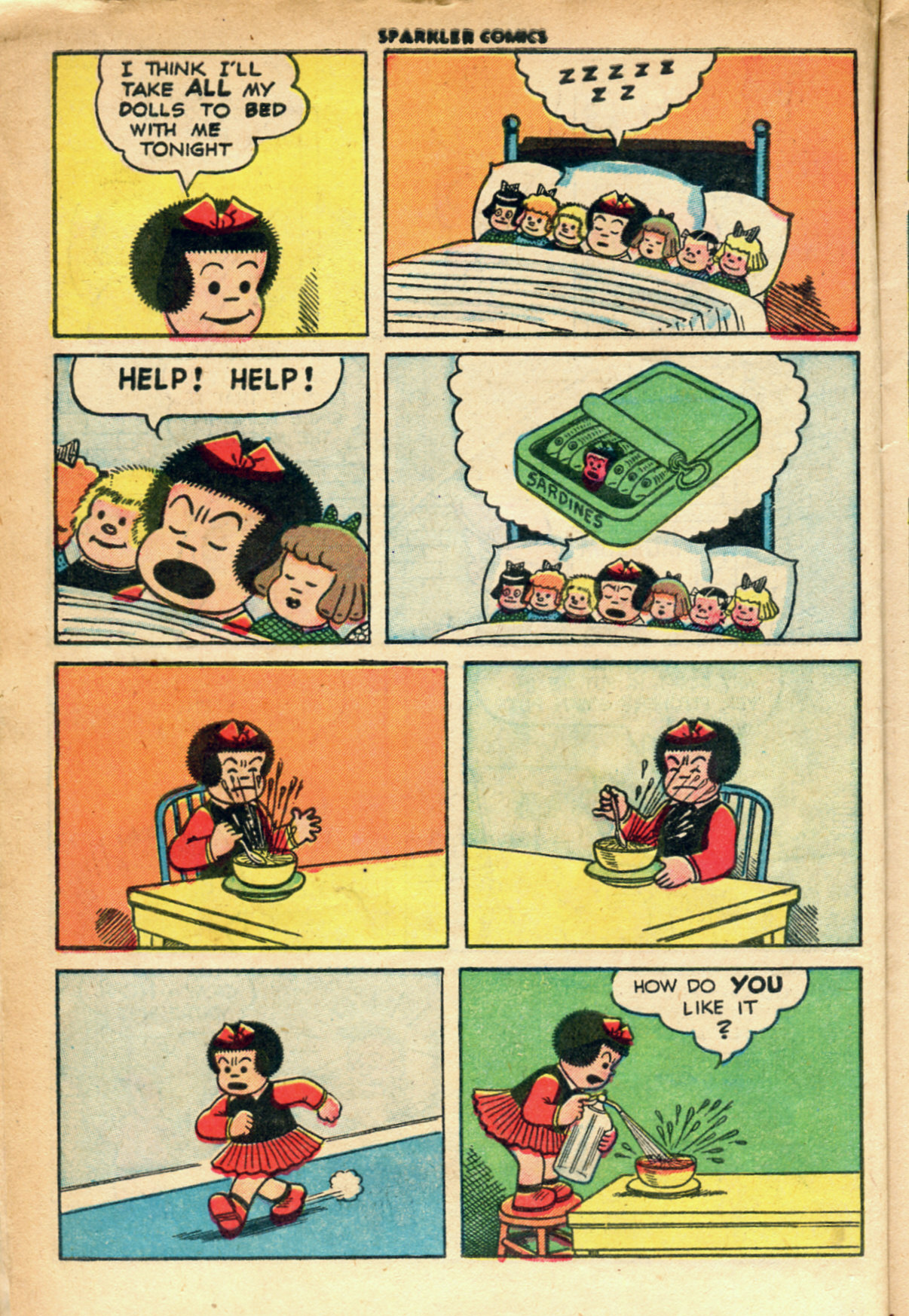 Read online Sparkler Comics comic -  Issue #87 - 6