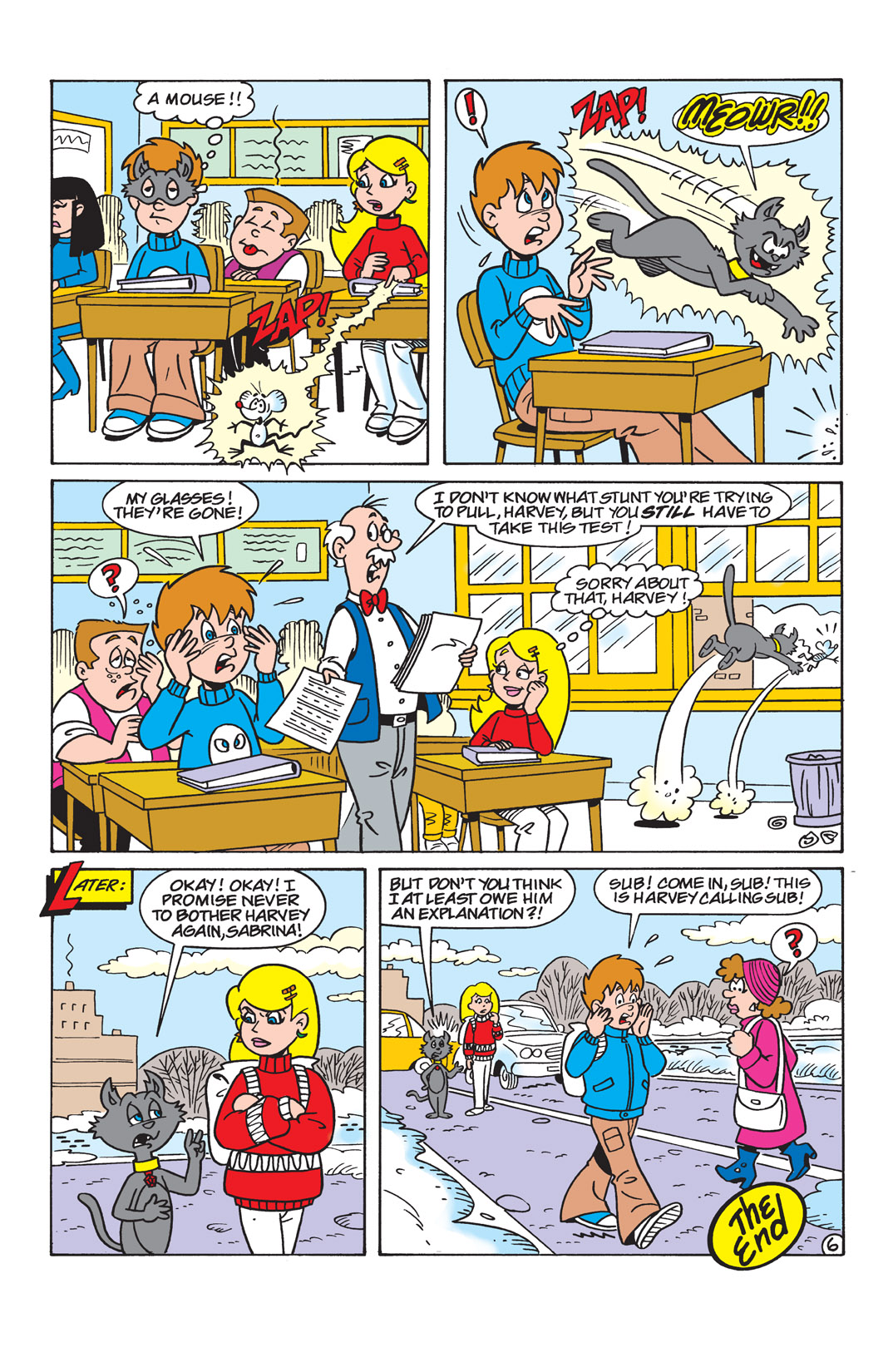 Read online Sabrina the Teenage Witch (2000) comic -  Issue #15 - 25