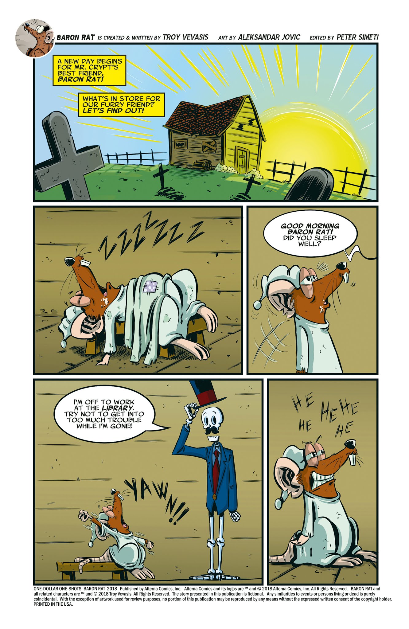 Read online One-Dollar One-Shots: Baron Rat comic -  Issue # Full - 2