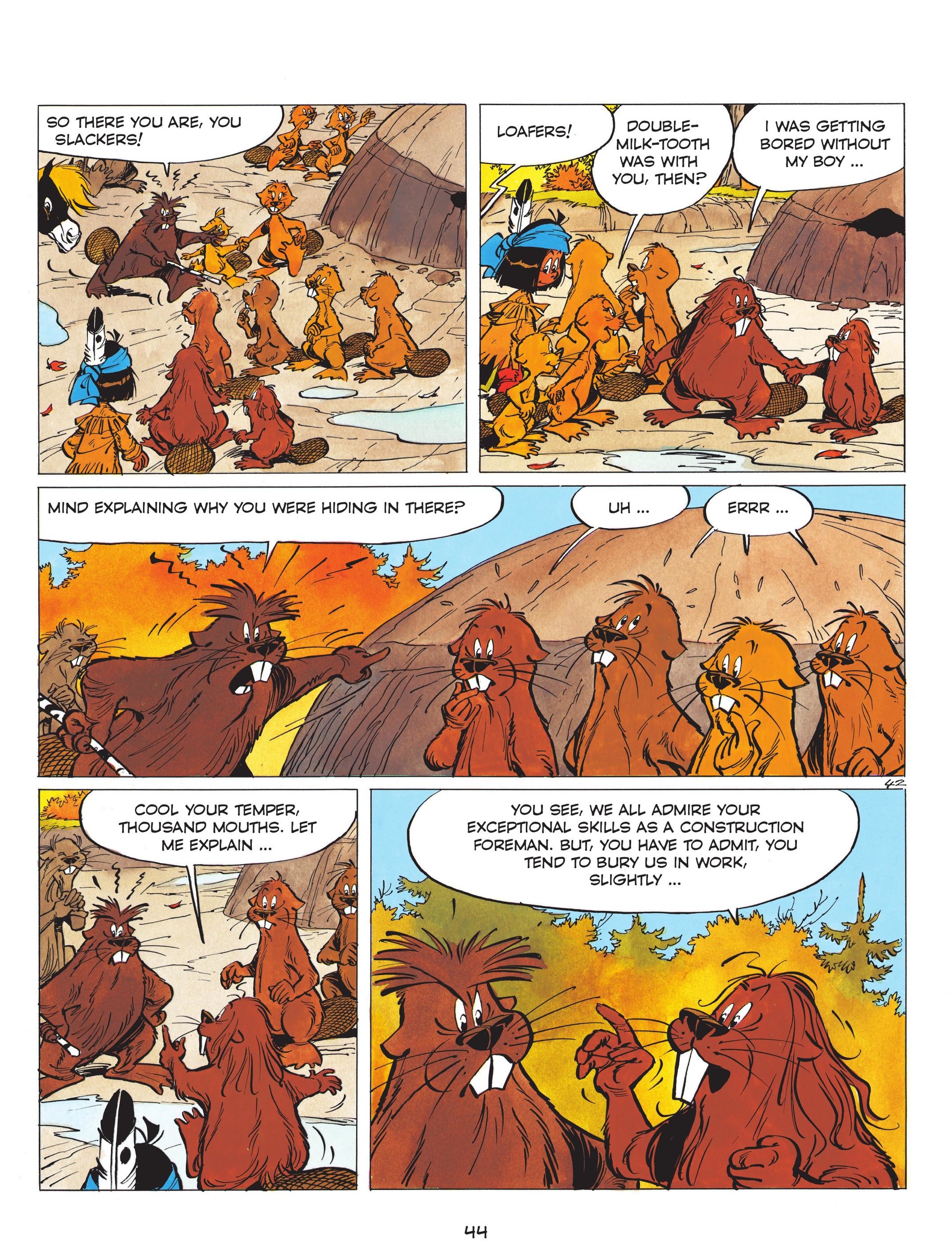 Read online Yakari comic -  Issue #16 - 46