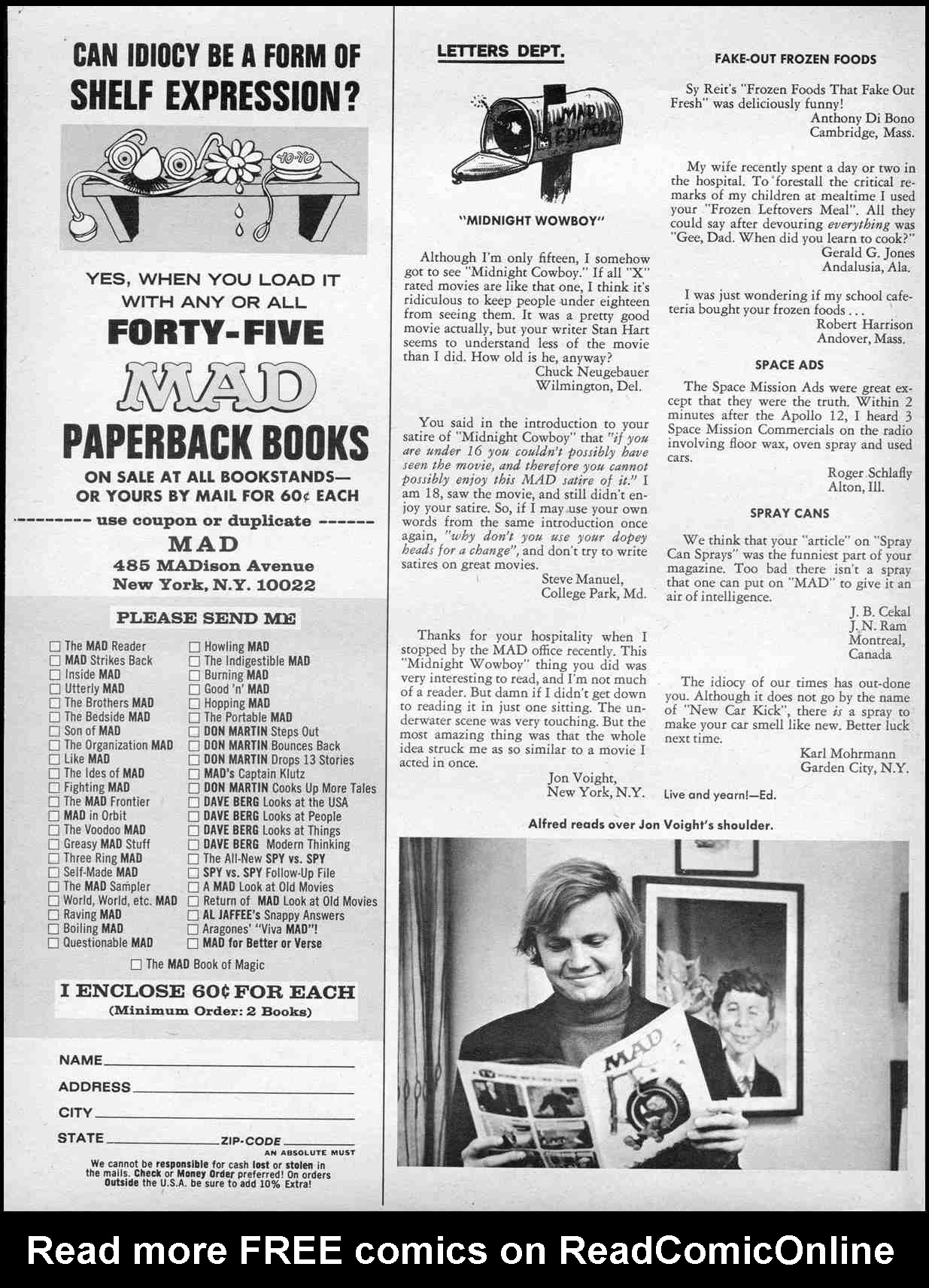 Read online MAD comic -  Issue #136 - 4