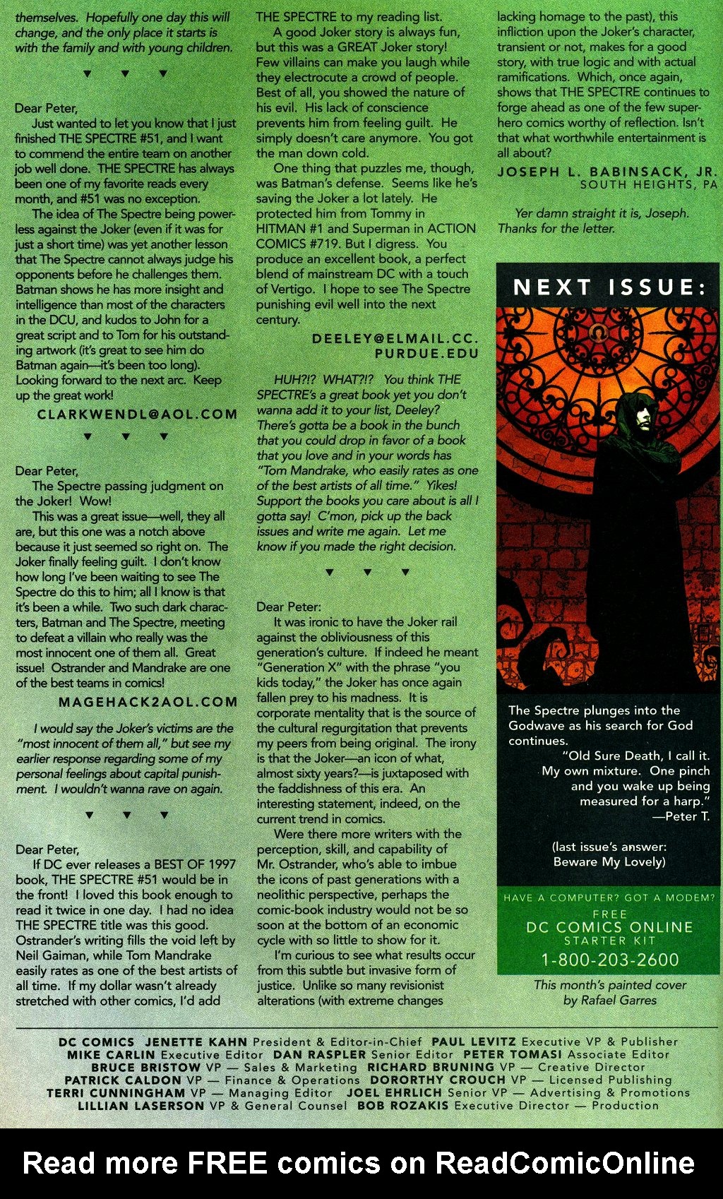 Read online The Spectre (1992) comic -  Issue #57 - 25