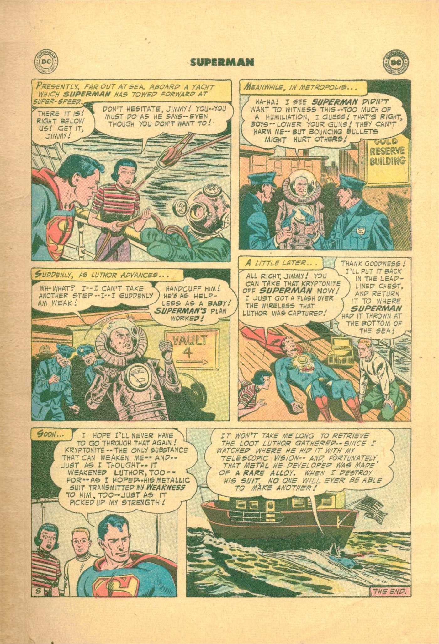 Read online Superman (1939) comic -  Issue #106 - 33
