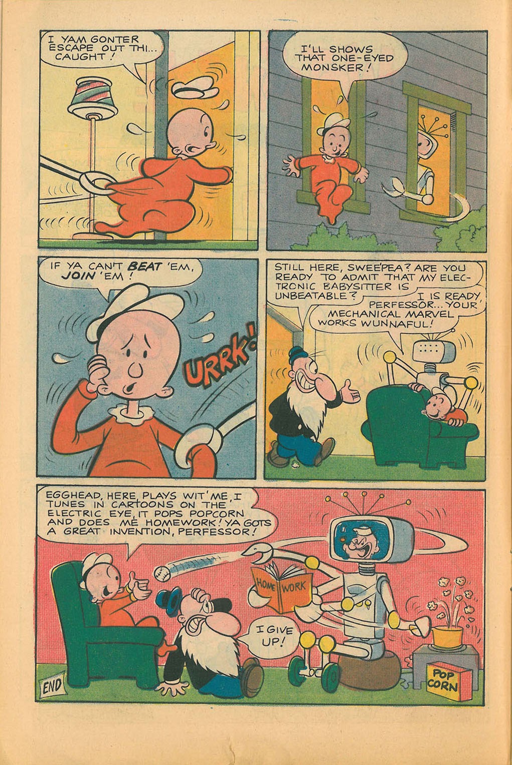 Read online Popeye (1948) comic -  Issue #105 - 10