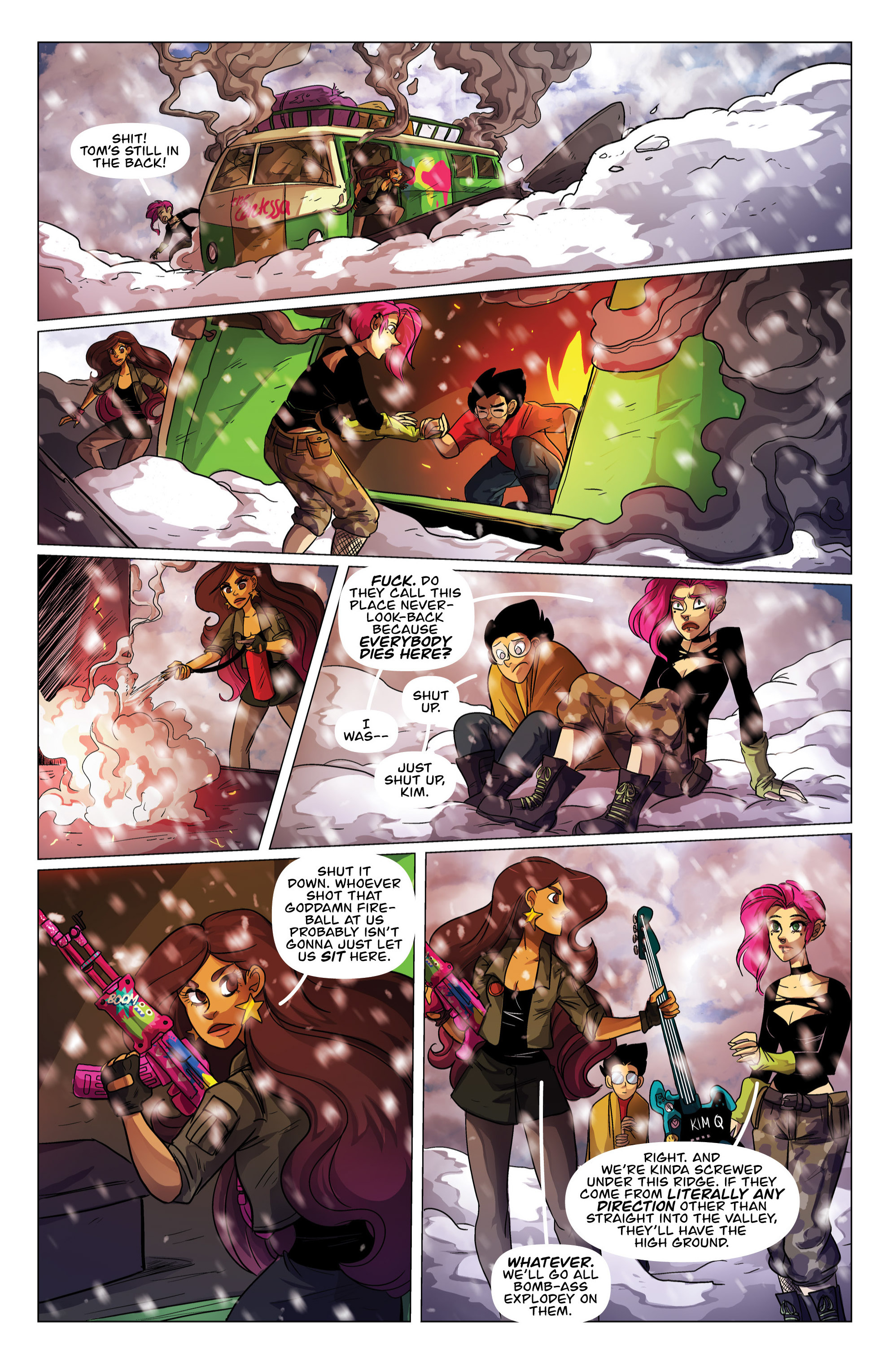 Read online Kim & Kim comic -  Issue #3 - 6