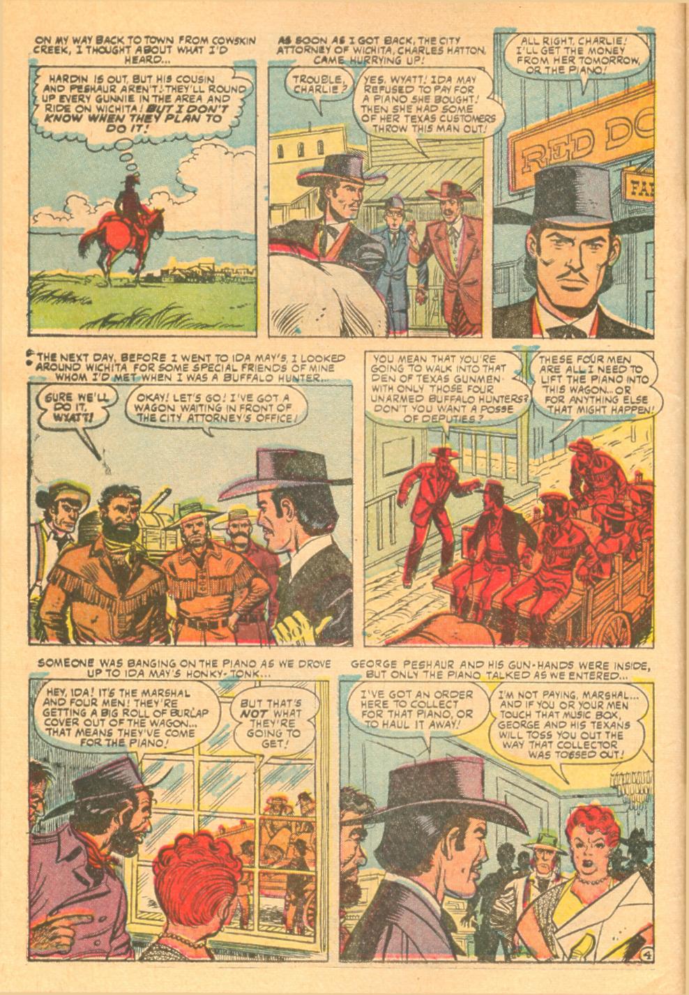 Read online Wyatt Earp comic -  Issue #4 - 6