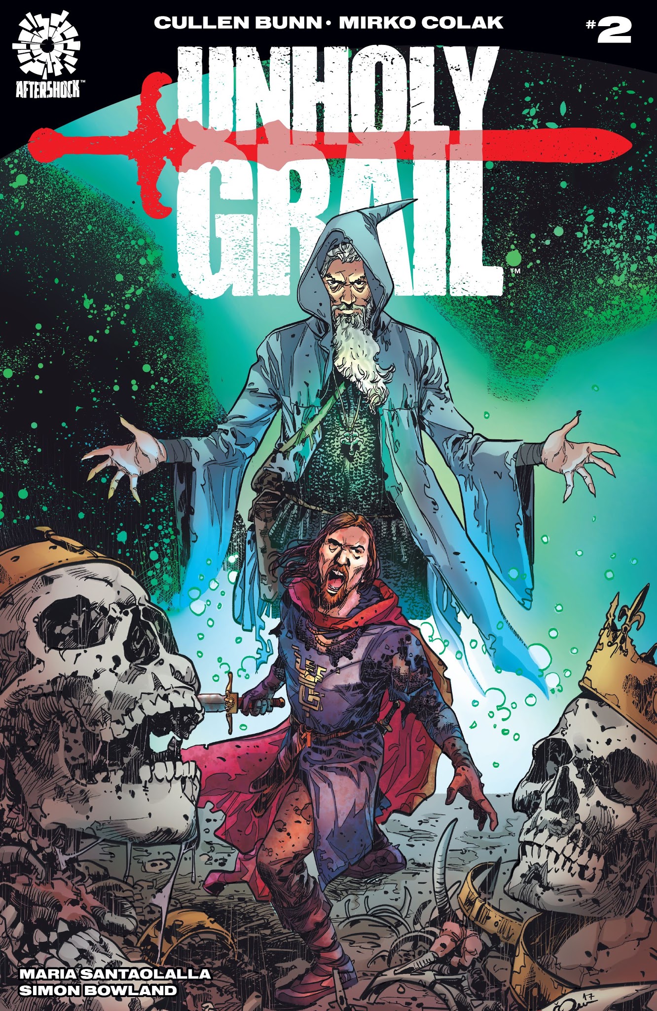 Read online Unholy Grail comic -  Issue #2 - 1