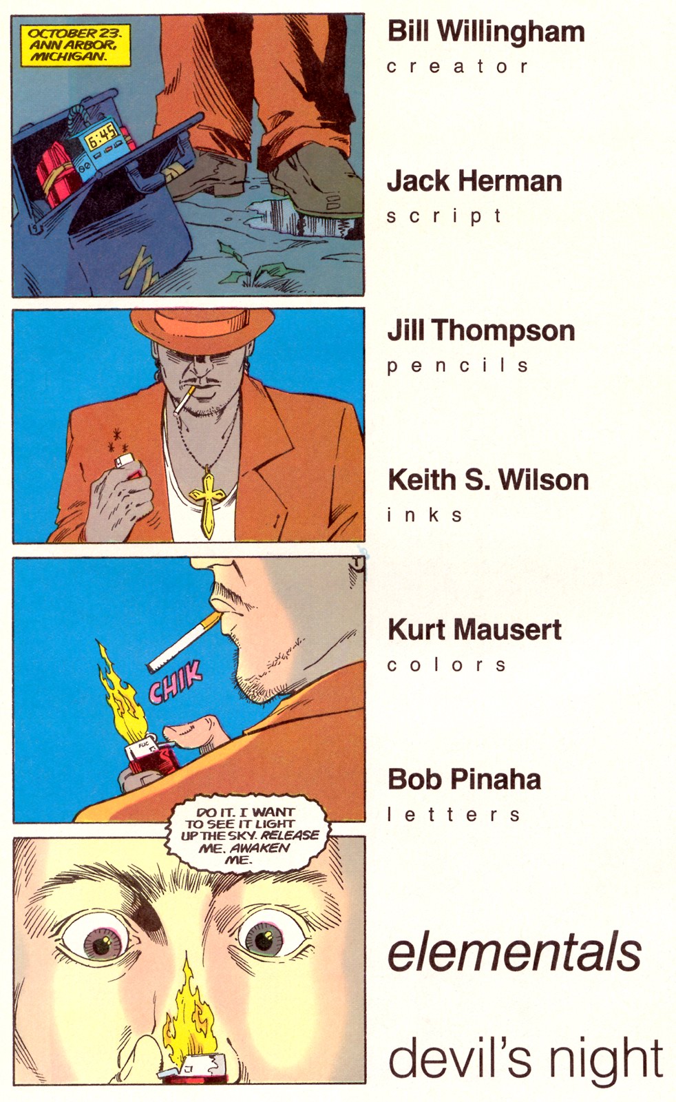 Read online Elementals (1984) comic -  Issue #25 - 2
