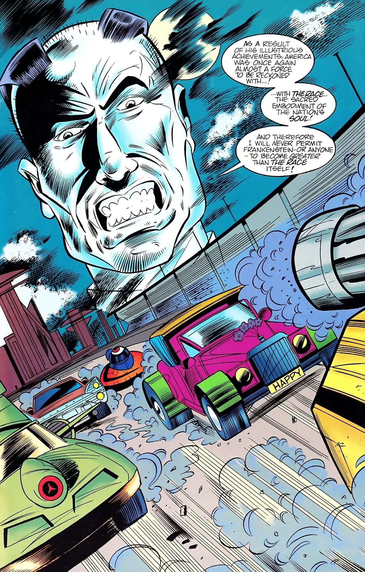 Read online Death Race 2020 comic -  Issue #4 - 25