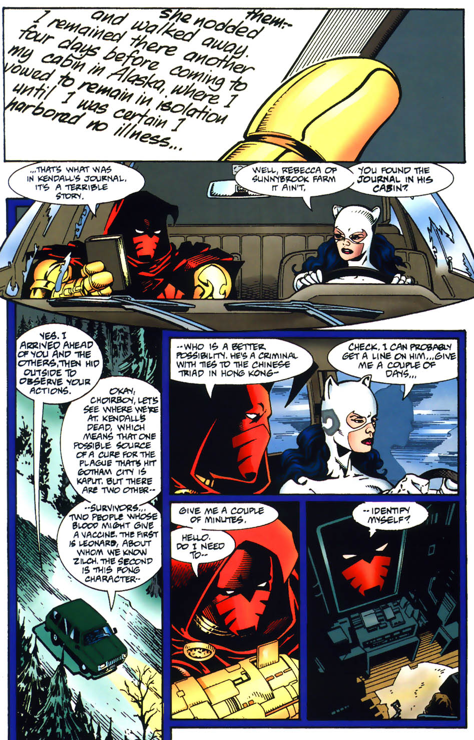 Read online Batman: Contagion comic -  Issue #5 - 5