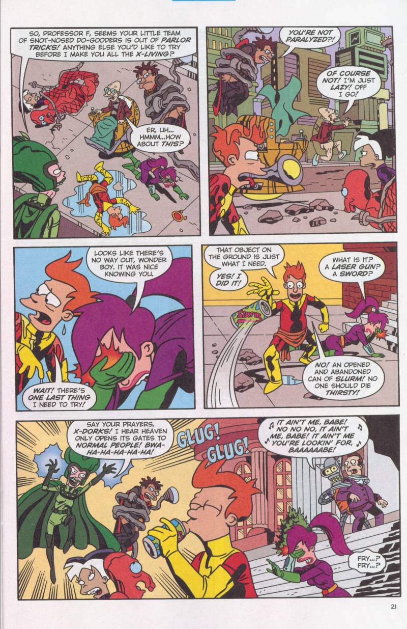 Read online Futurama Comics comic -  Issue #8 - 22