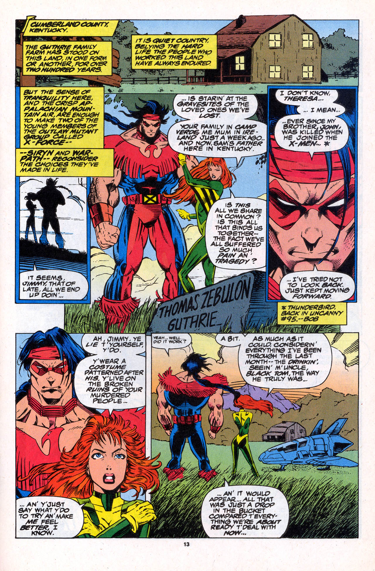 Read online X-Force (1991) comic -  Issue #32 - 13