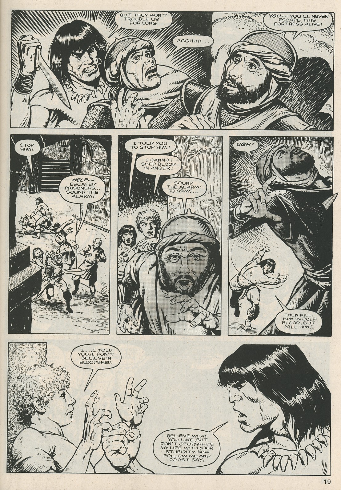The Savage Sword Of Conan issue 124 - Page 19