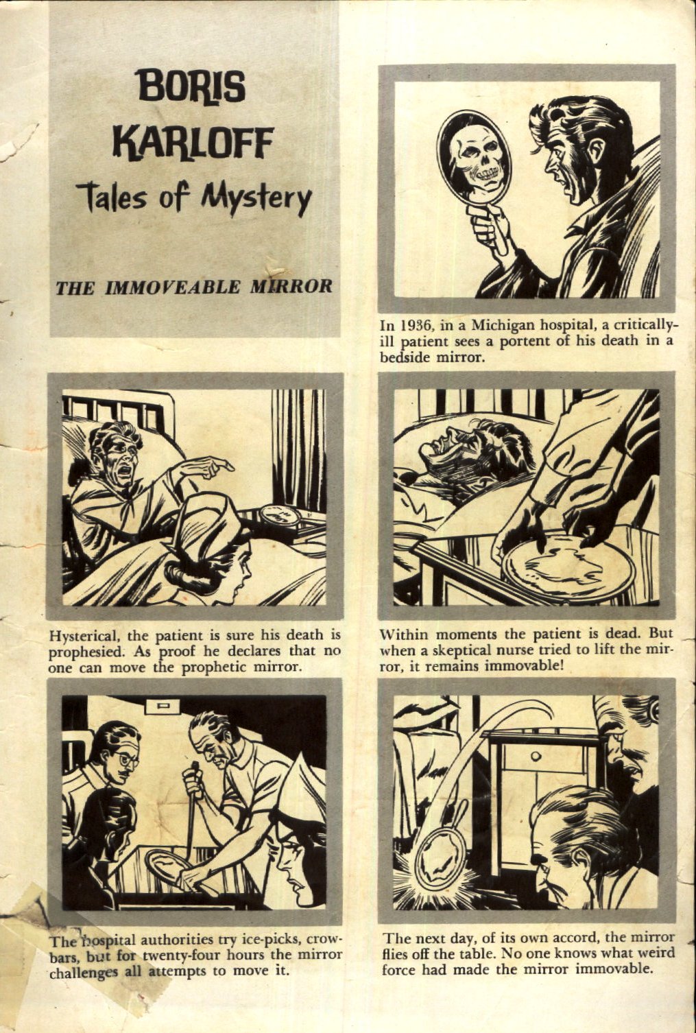 Read online Boris Karloff Tales of Mystery comic -  Issue #20 - 35