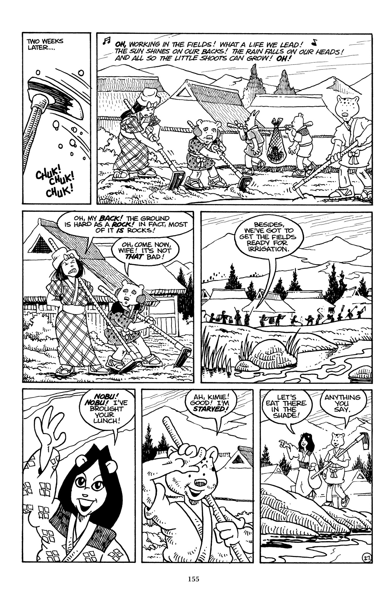 Read online The Usagi Yojimbo Saga comic -  Issue # TPB 1 - 152