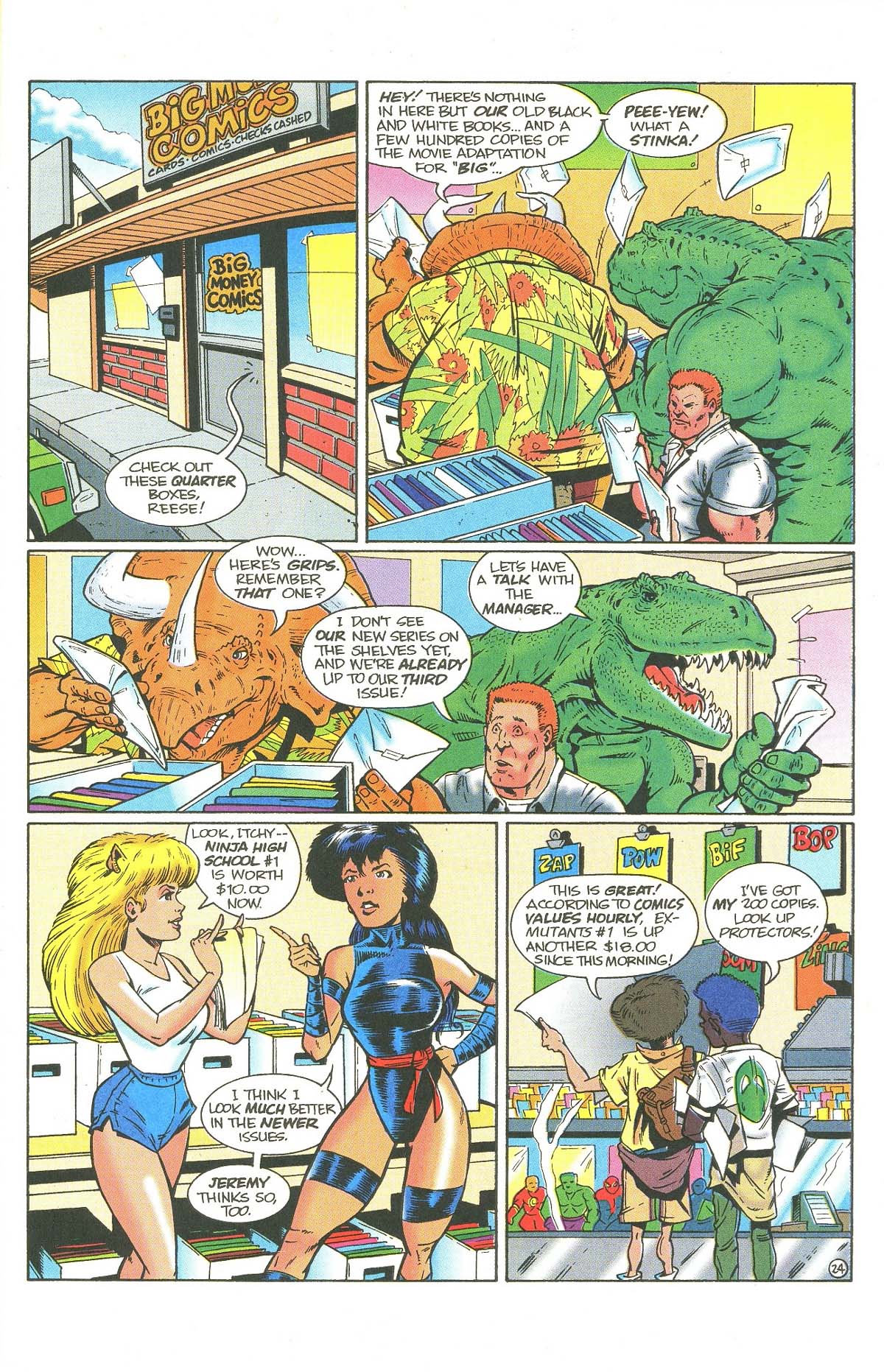 Read online Dinosaurs For Hire comic -  Issue #3 - 26