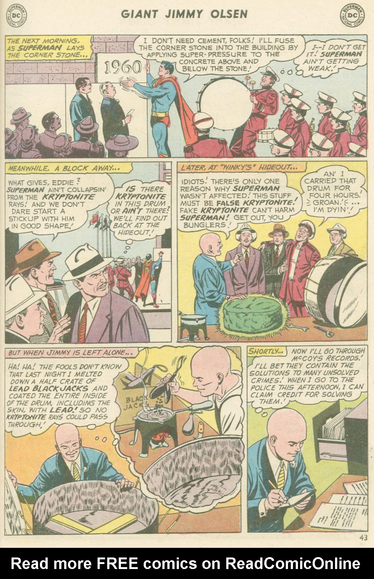 Read online Superman's Pal Jimmy Olsen comic -  Issue #95 - 45