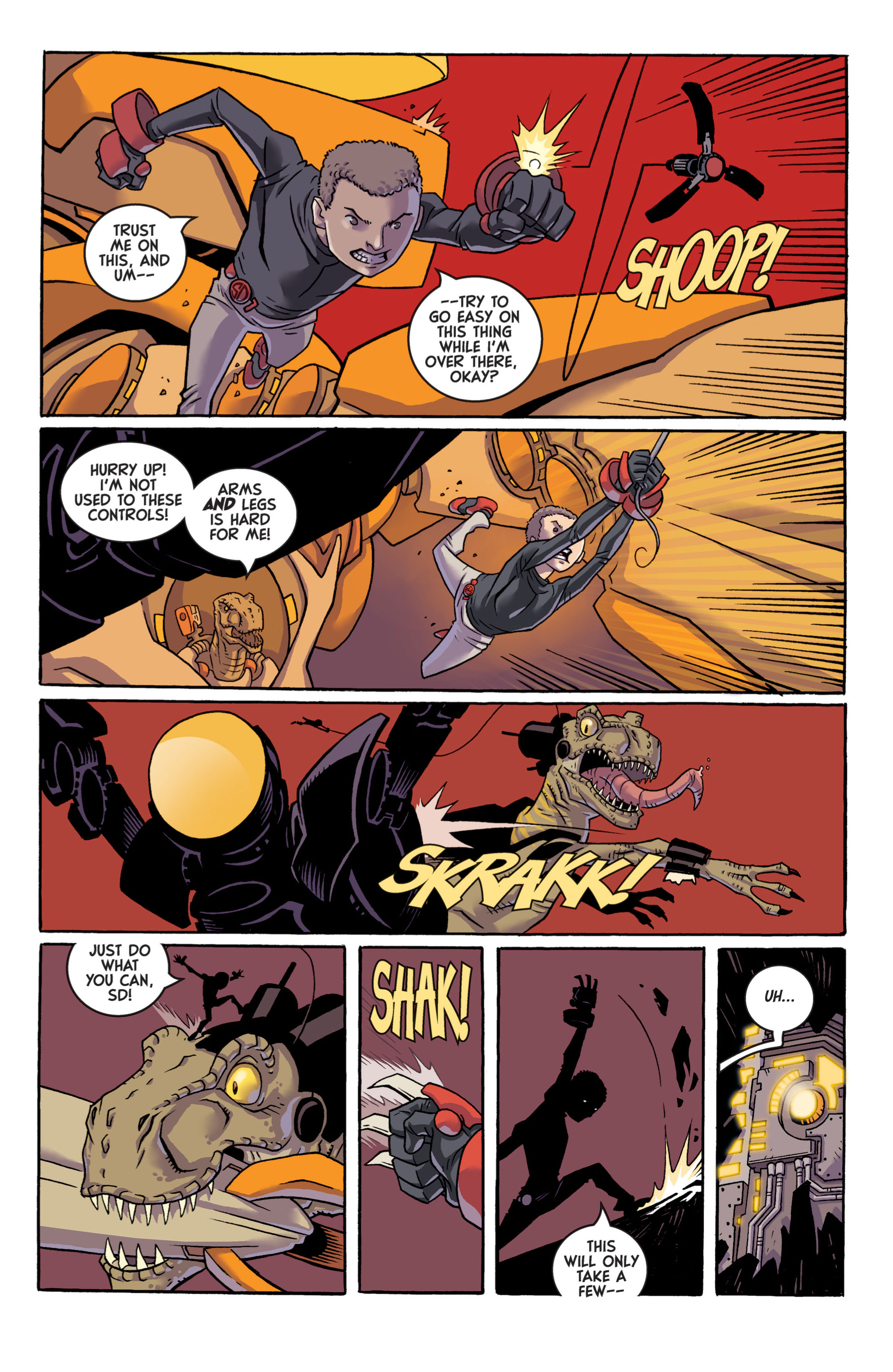 Read online Super Dinosaur (2011) comic -  Issue #5 - 16