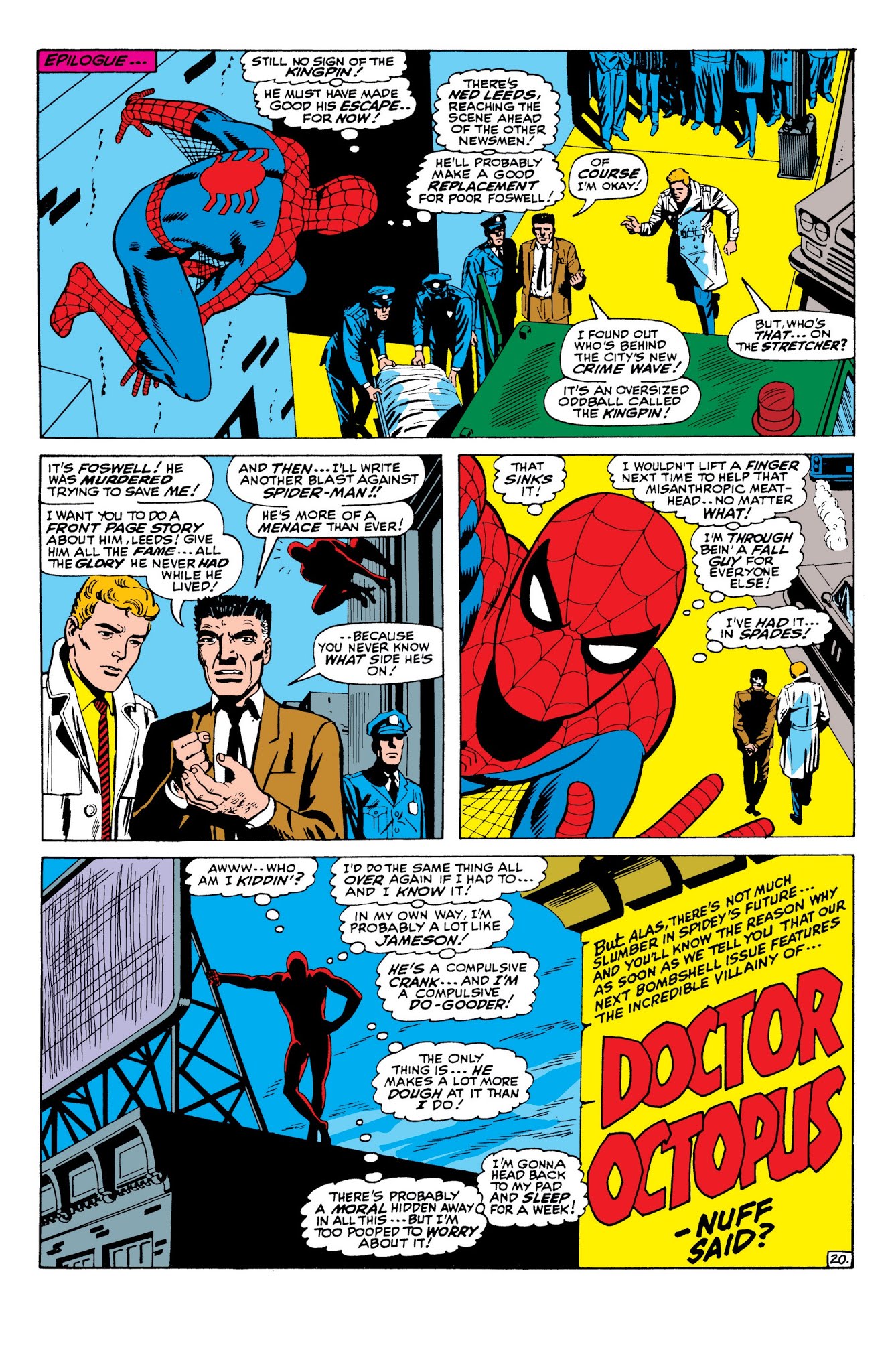 Read online Amazing Spider-Man Epic Collection comic -  Issue # Spider-Man No More (Part 4) - 20