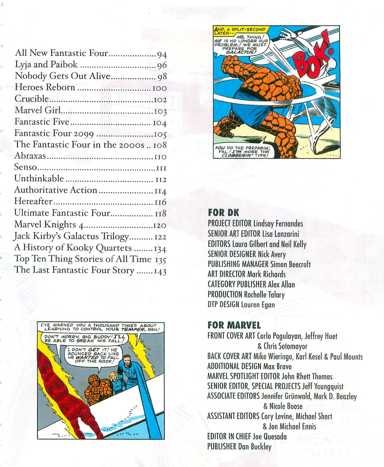 Read online Fantastic Four: The Universal Guide comic -  Issue # Full - 7