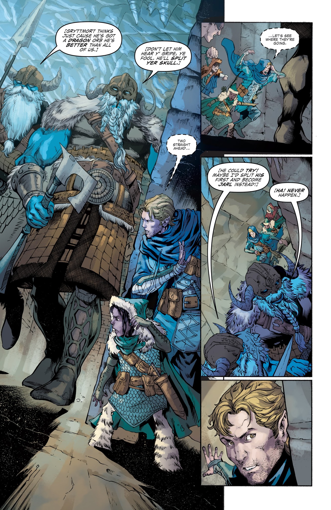 Read online Dungeons & Dragons: Frost Giant's Fury comic -  Issue #4 - 16