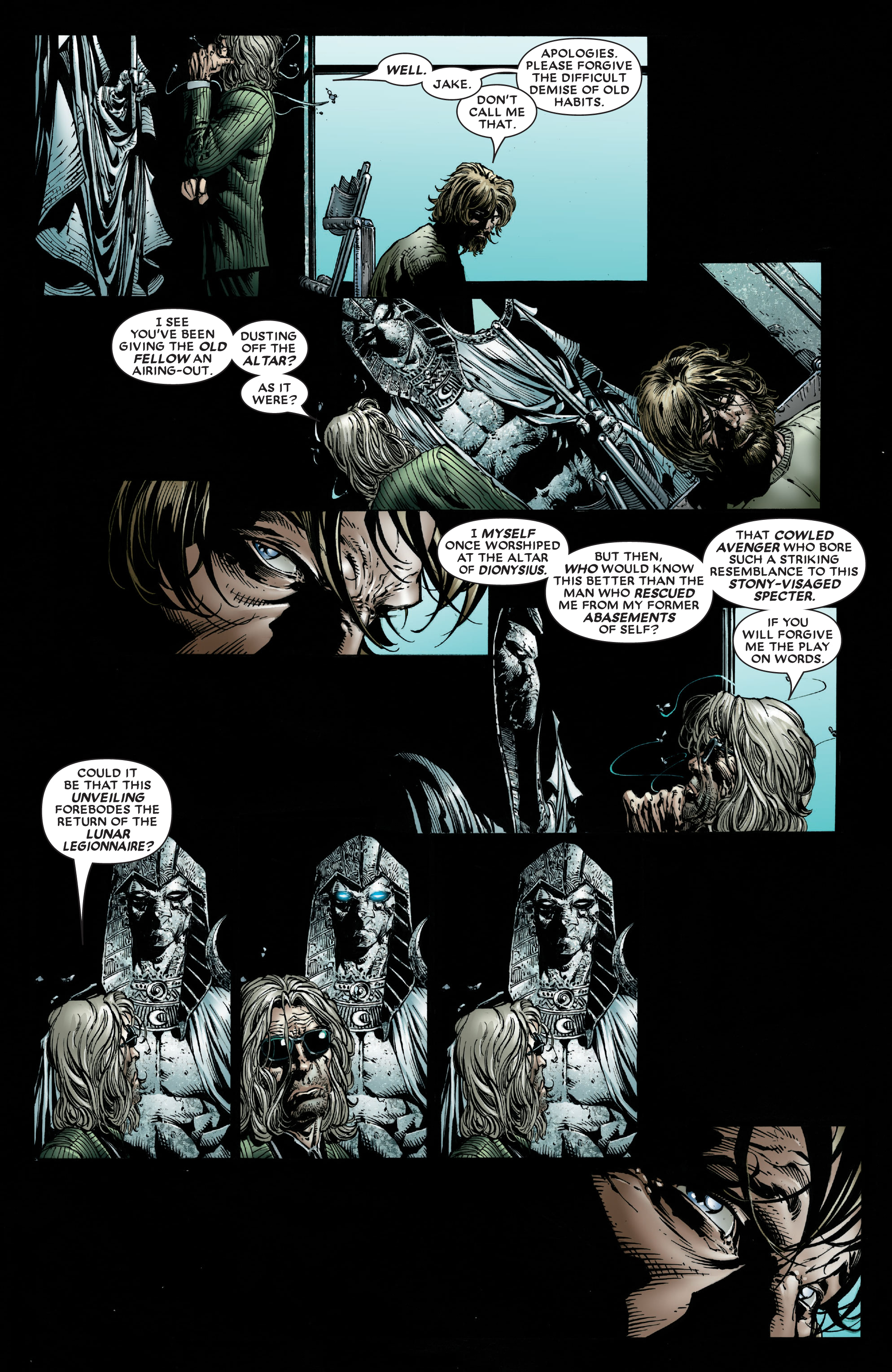 Read online Moon Knight by Huston, Benson & Hurwitz Omnibus comic -  Issue # TPB (Part 1) - 44